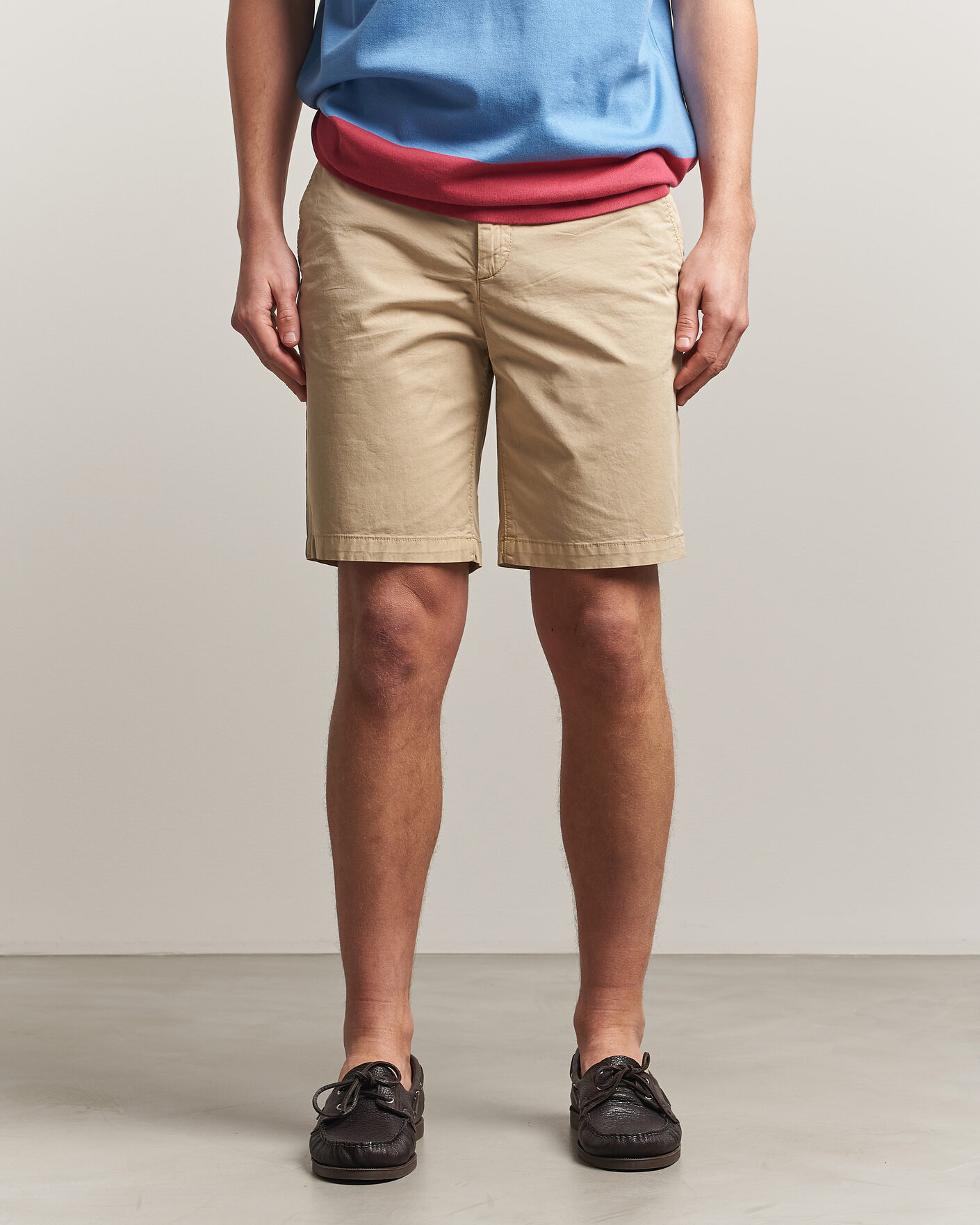 Hombres | Pantalones cortos | GANT | Regular Sunfaded Shorts Oat Beige