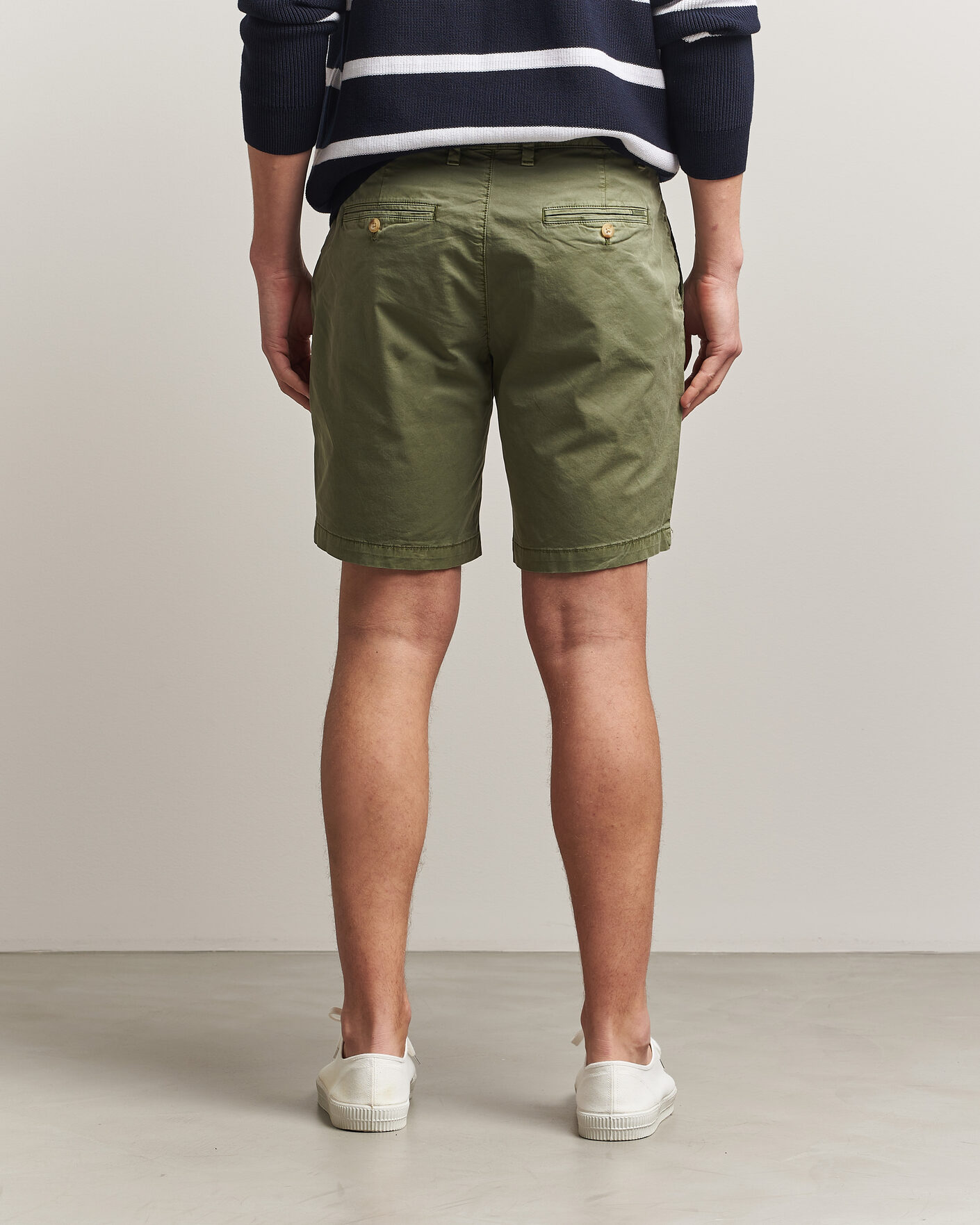 Hombres | Pantalones cortos | GANT | Regular Sunfaded Shorts Dry Herb Green