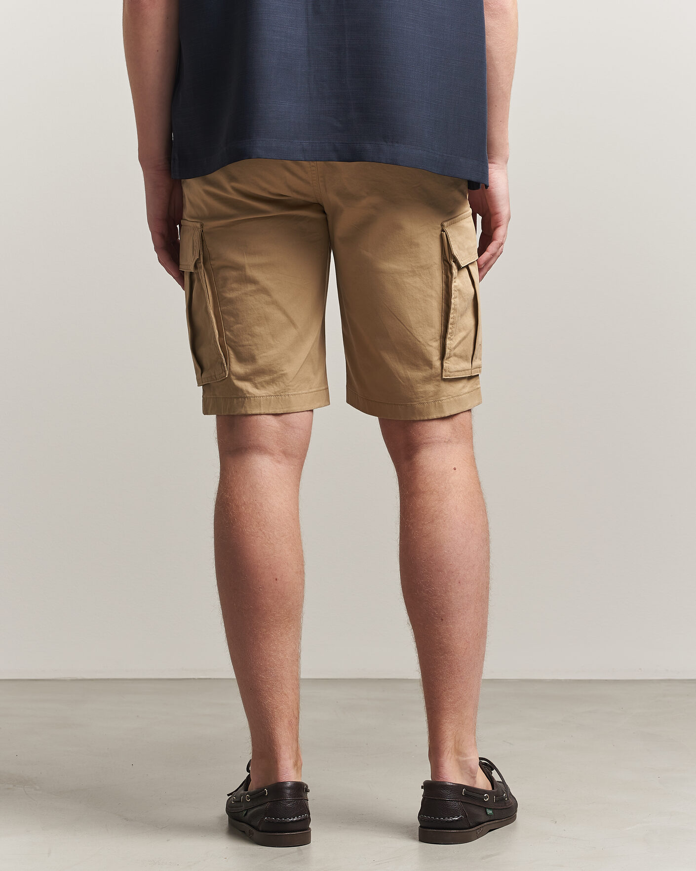 Hombres | Pantalones cortos | GANT | Regular Fit Classic Cargo Shorts Dark Khaki