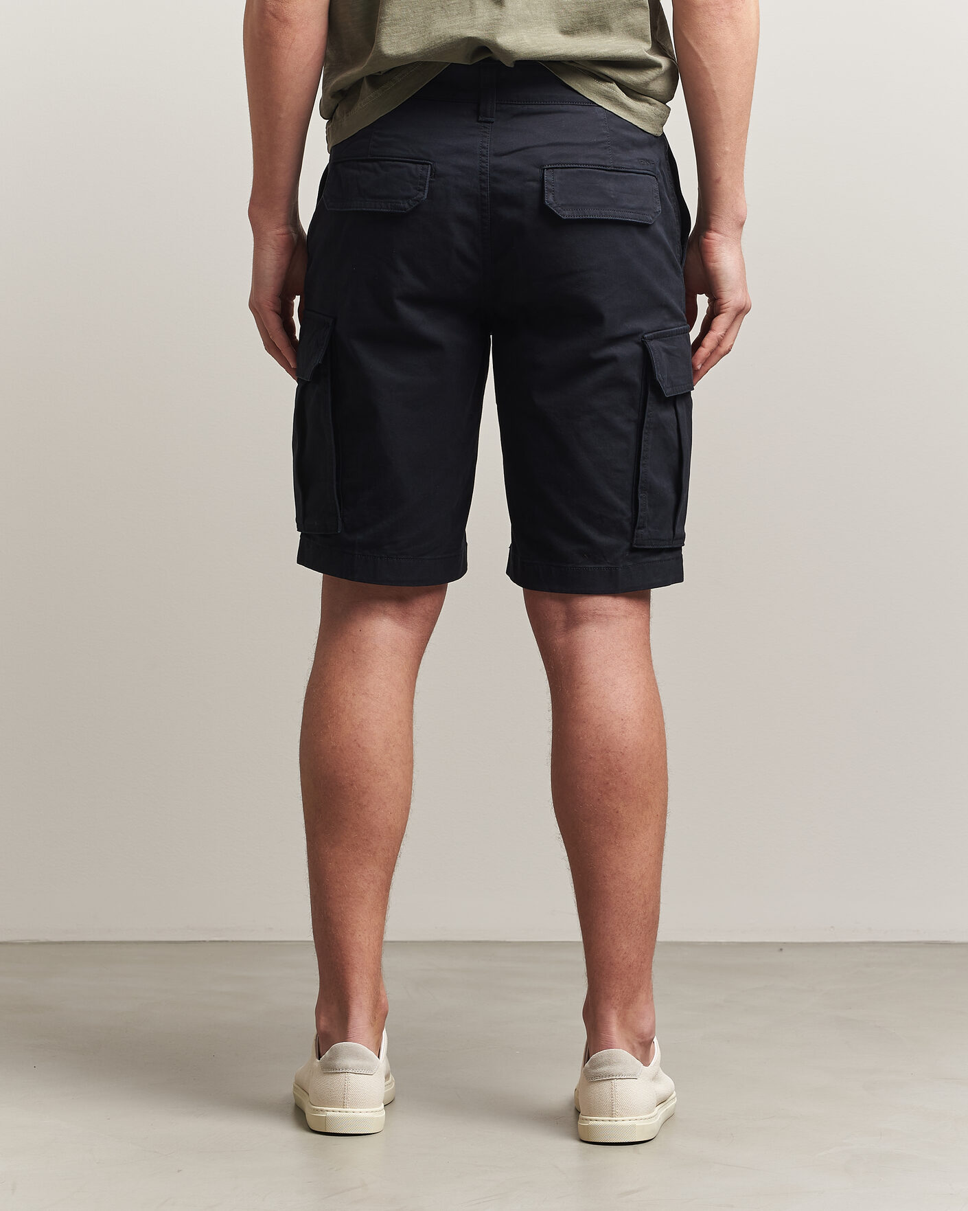 Hombres | Pantalones cortos | Gant | Regular Fit Classic Cargo Shorts Black
