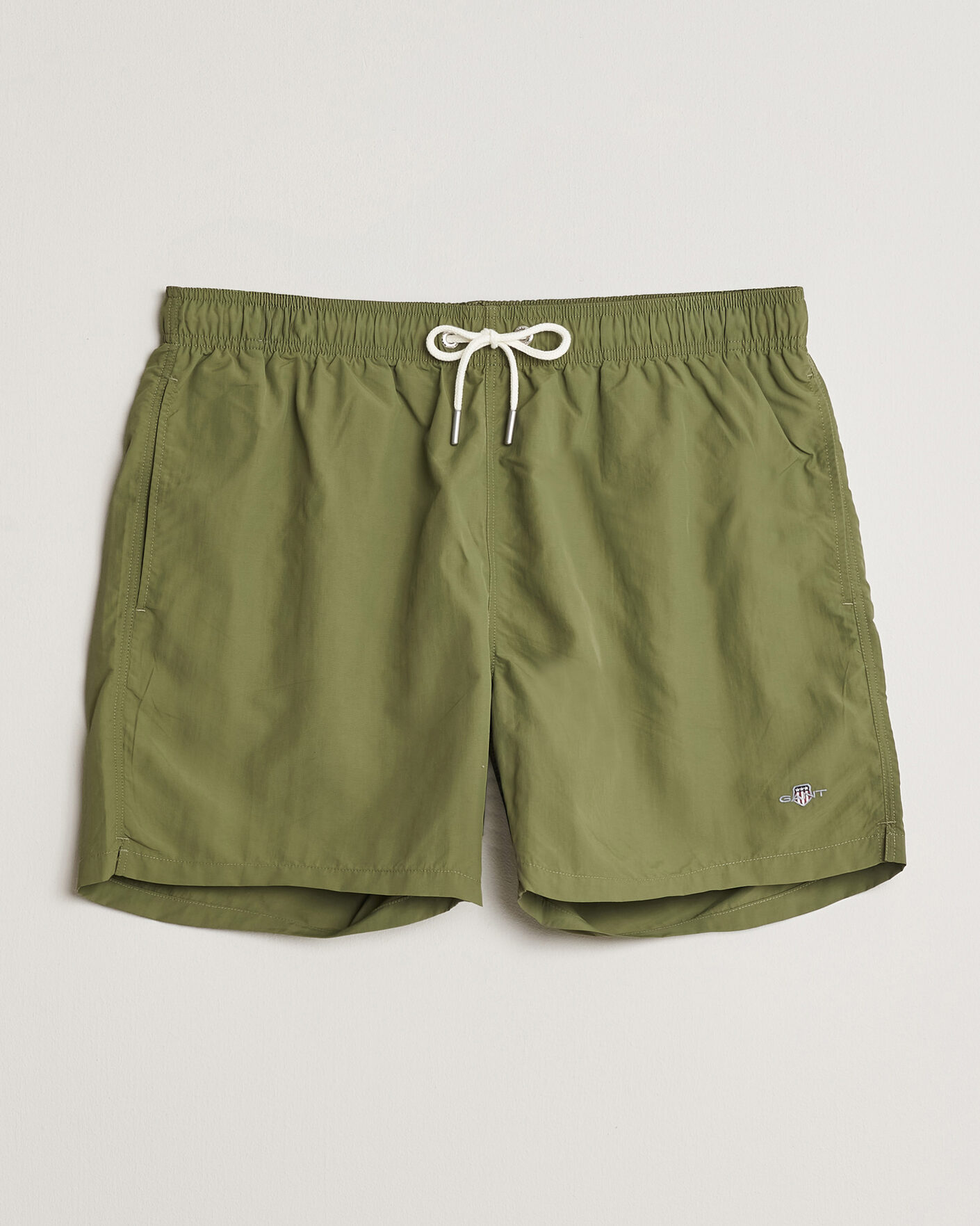 Hombres | Bañadores | Gant | Basic Swimshorts Dry Herb Green
