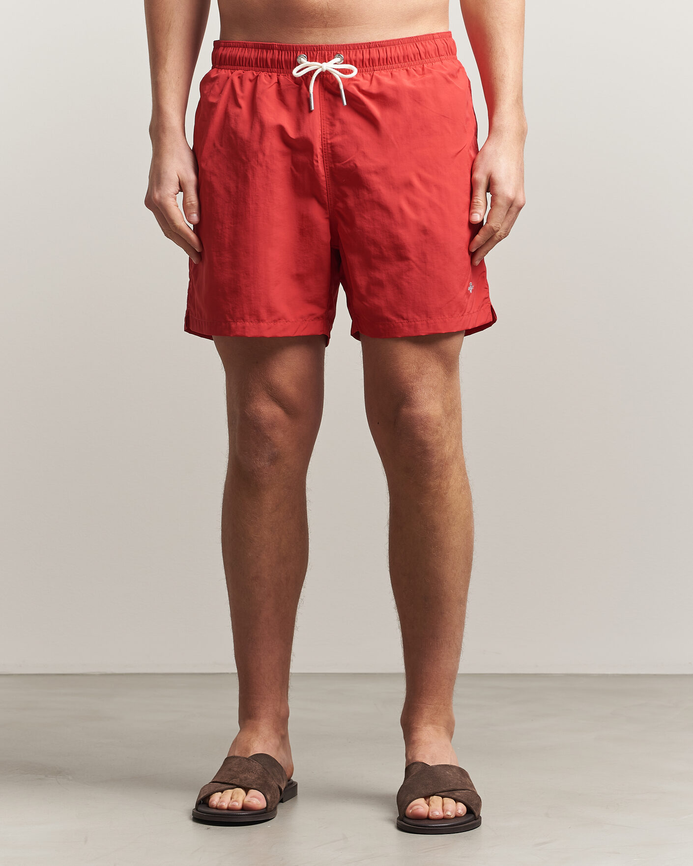 Hombres | Bañadores | Gant | Basic Swimshorts Rose Red