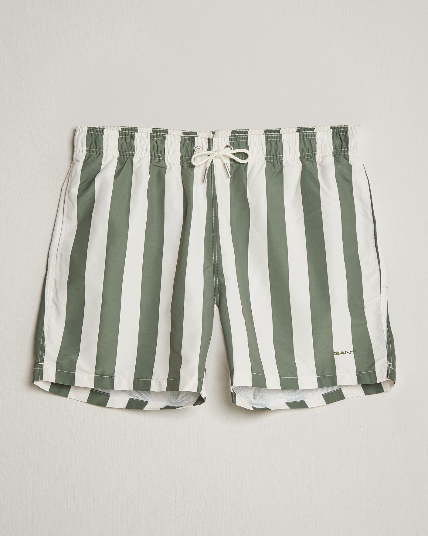 Hombres | Bañadores | GANT | Blockstriped Swimshorts Dry Herb Green