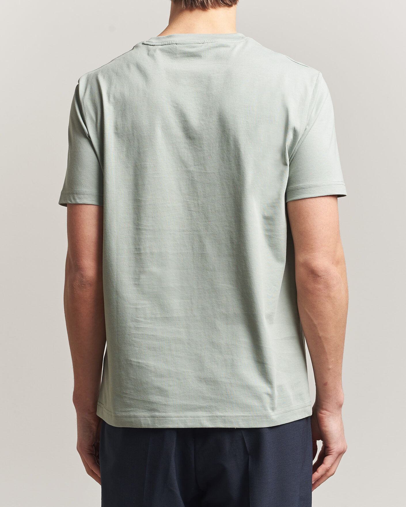 Hombres | Camisetas | Gant | Scenery Graphic Crew Neck T-Shirt Ceramic Grey