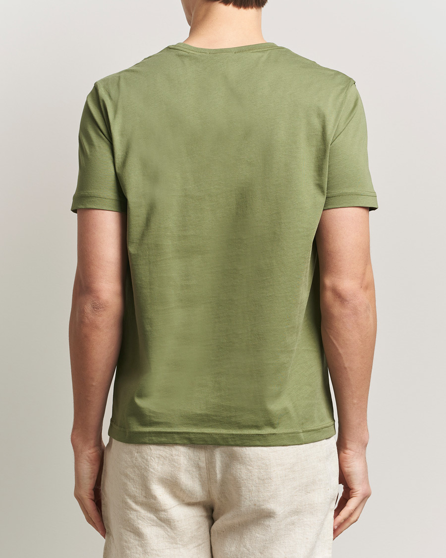 Hombres | Camisetas | Gant | The Original T-Shirt Dry Herb Green