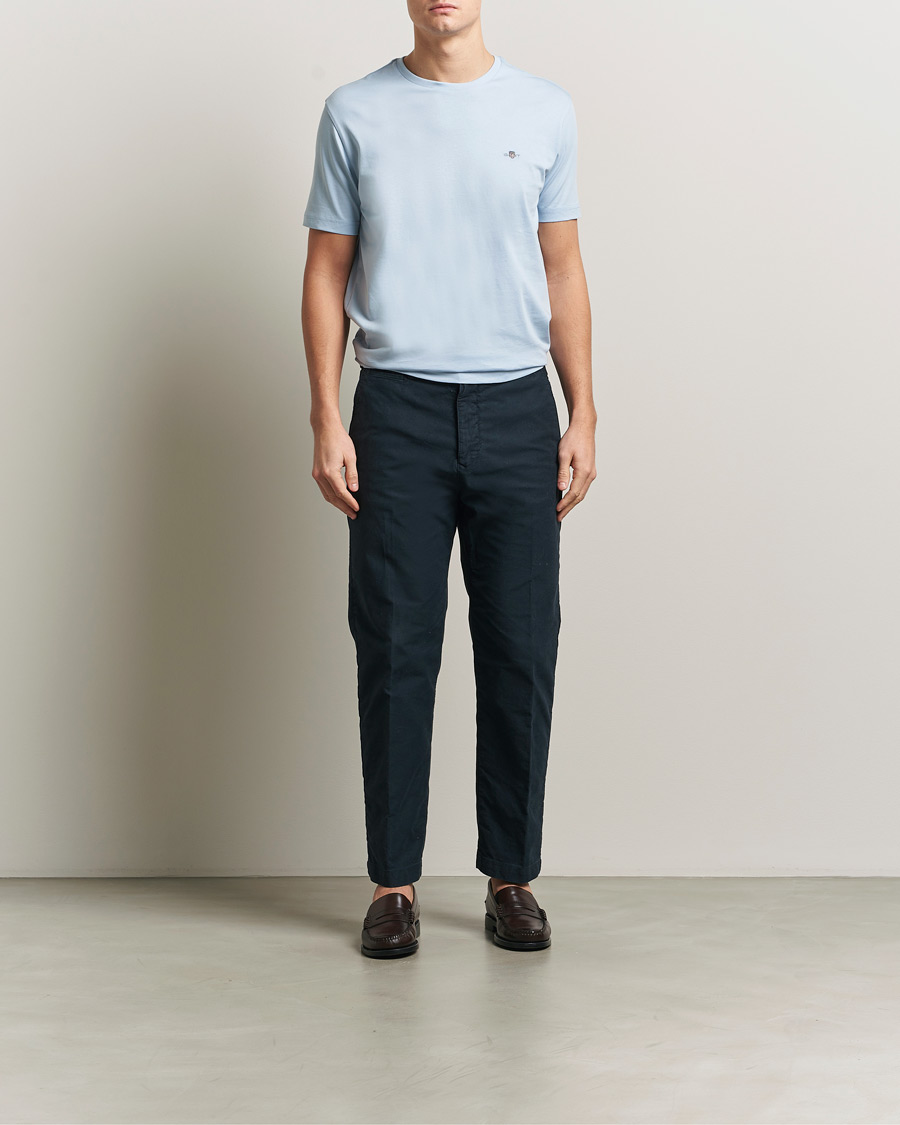 Hombres | Camisetas | Gant | The Original T-Shirt Fresh Blue