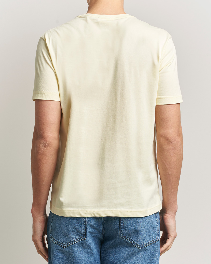 Hombres | Camisetas | Gant | The Original T-Shirt Vanilla Yellow