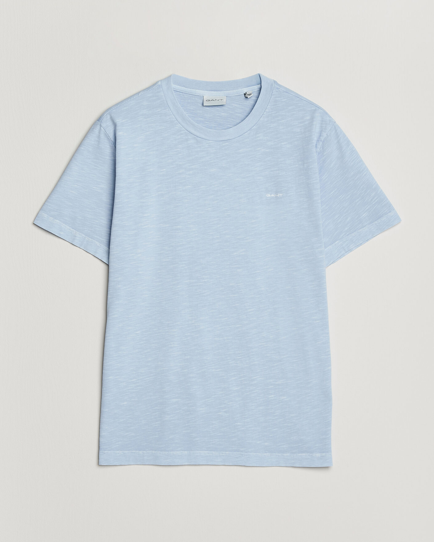Hombres | Camisetas | Gant | Washed Slub T-Shirt Fresh Blue