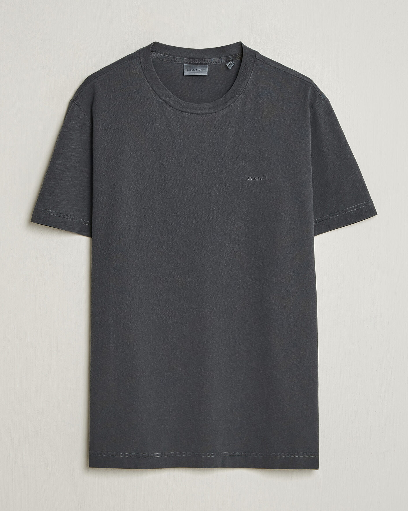 Hombres | Camisetas | Gant | Washed Slub T-Shirt Black
