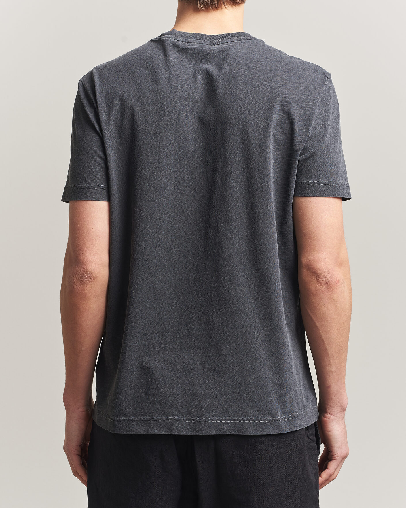 Hombres | Camisetas | Gant | Washed Slub T-Shirt Black