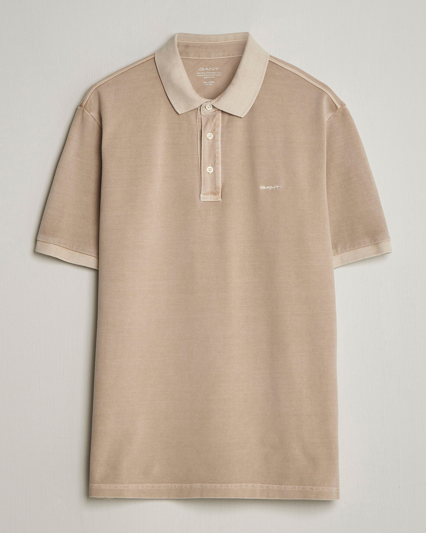Hombres | Polos | Gant | Sunfaded Polo Oat Beige