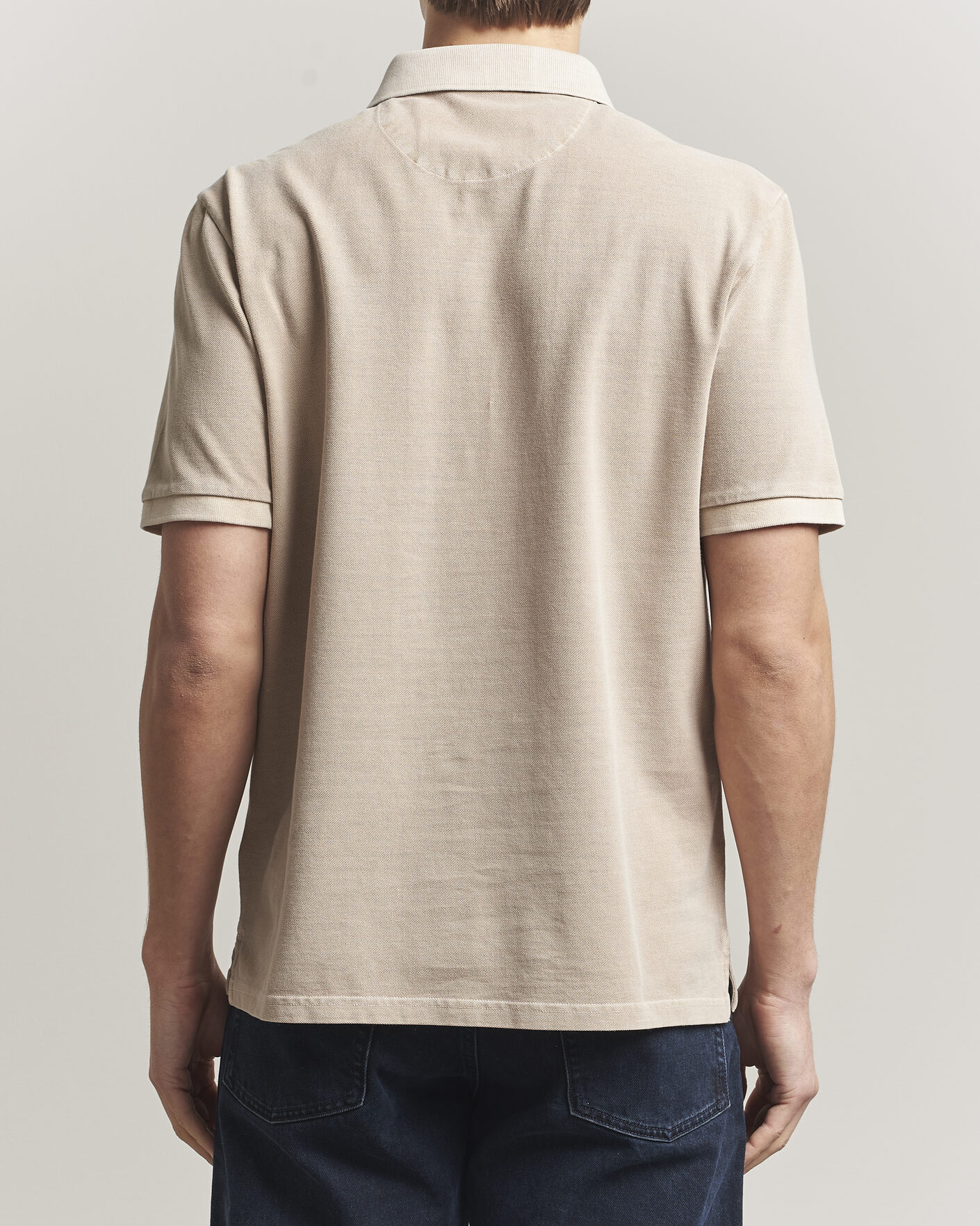 Hombres | Polos | Gant | Sunfaded Polo Oat Beige