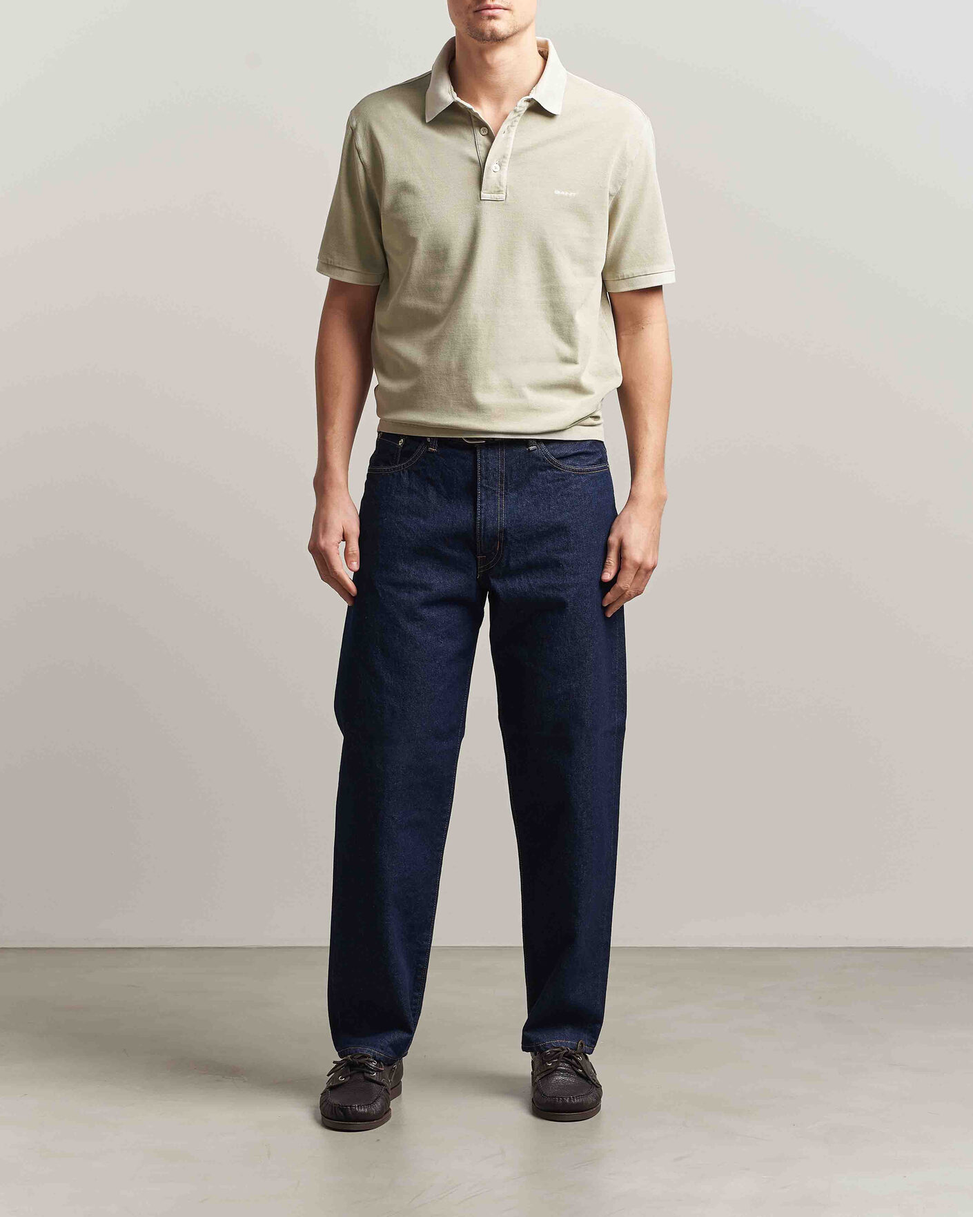 Hombres | Polos | Gant | Sunfaded Polo Milky Matcha
