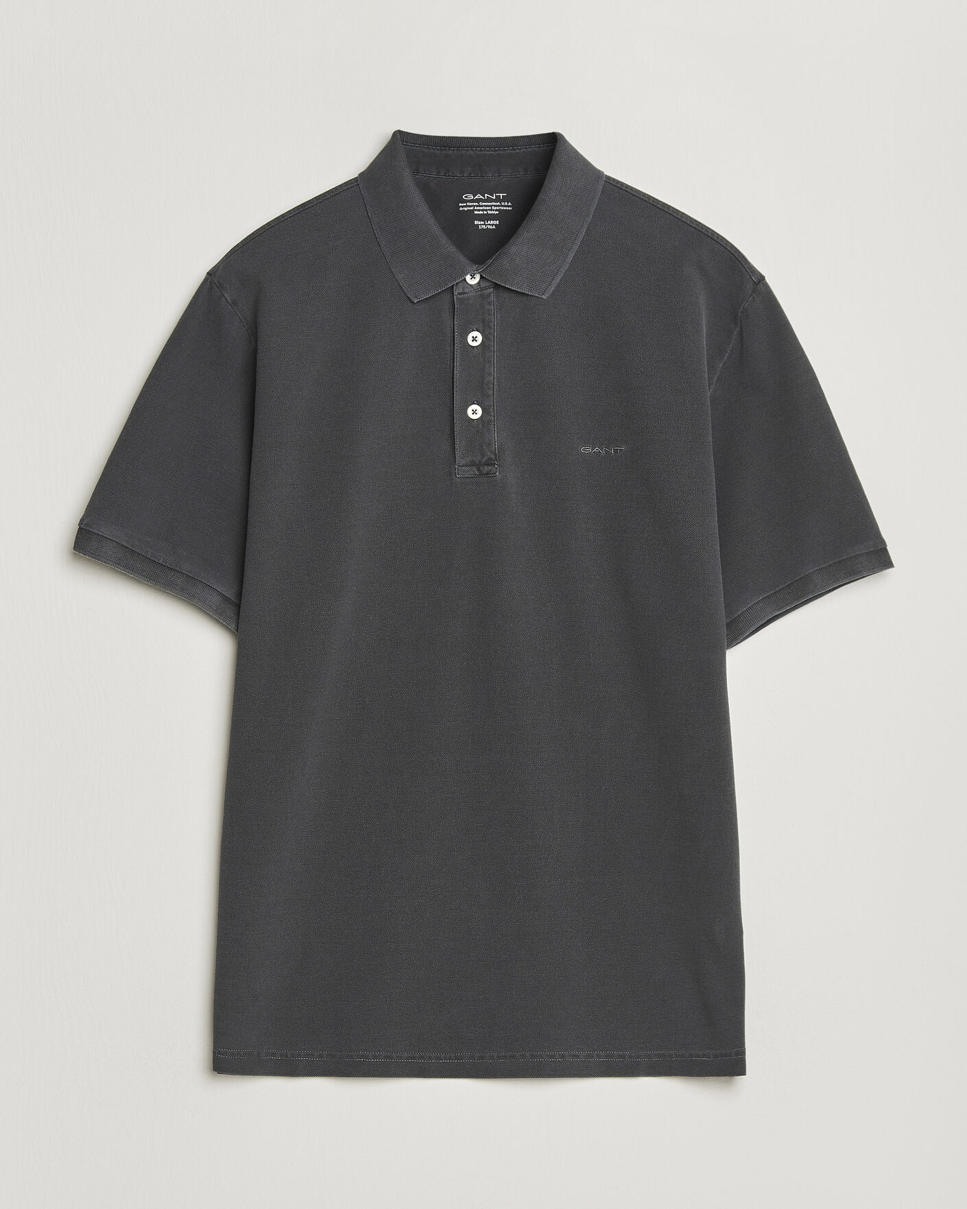 Hombres | Polos | Gant | Sunfaded Polo Black
