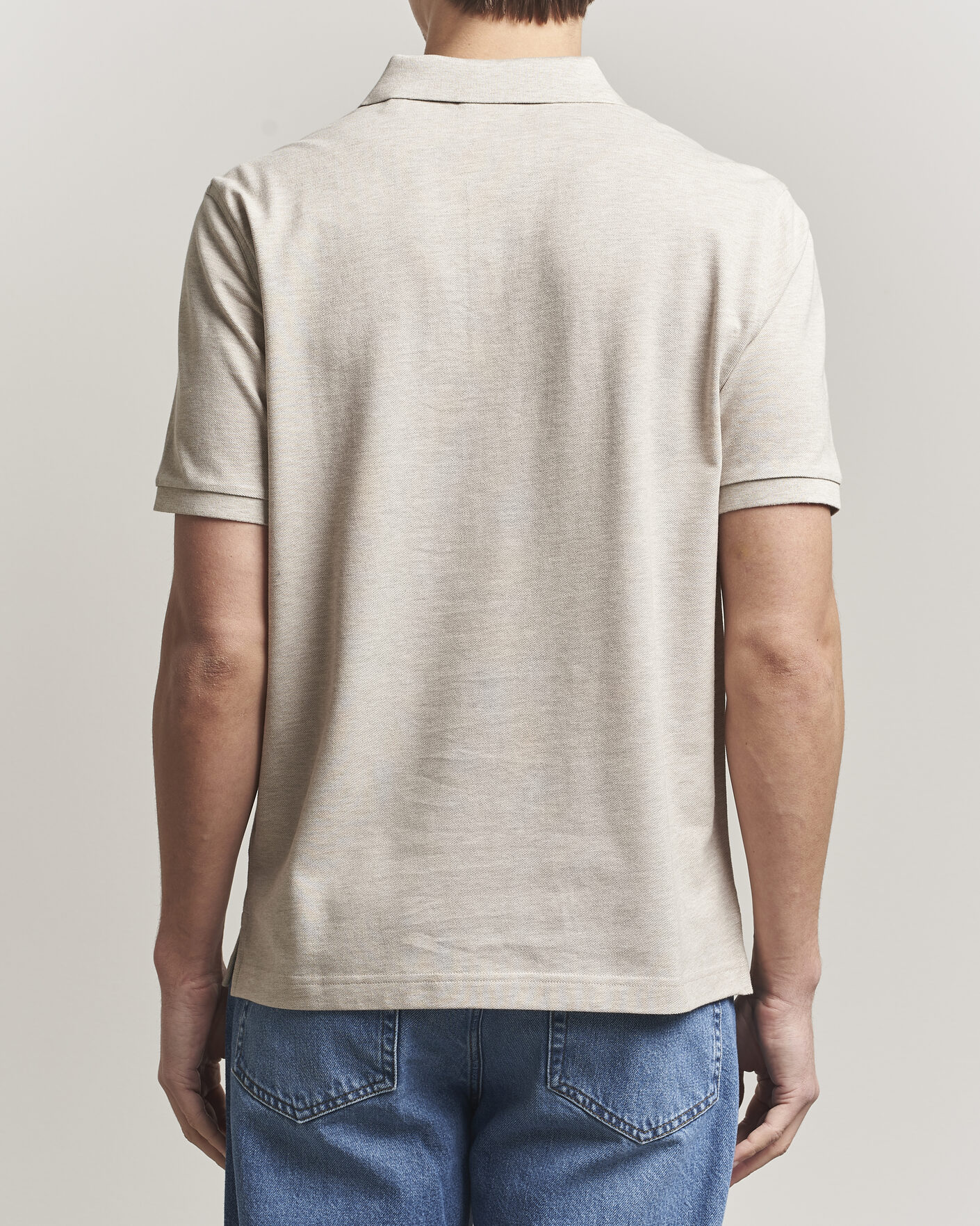 Hombres | Polos | Gant | The Original Polo Oat Melange