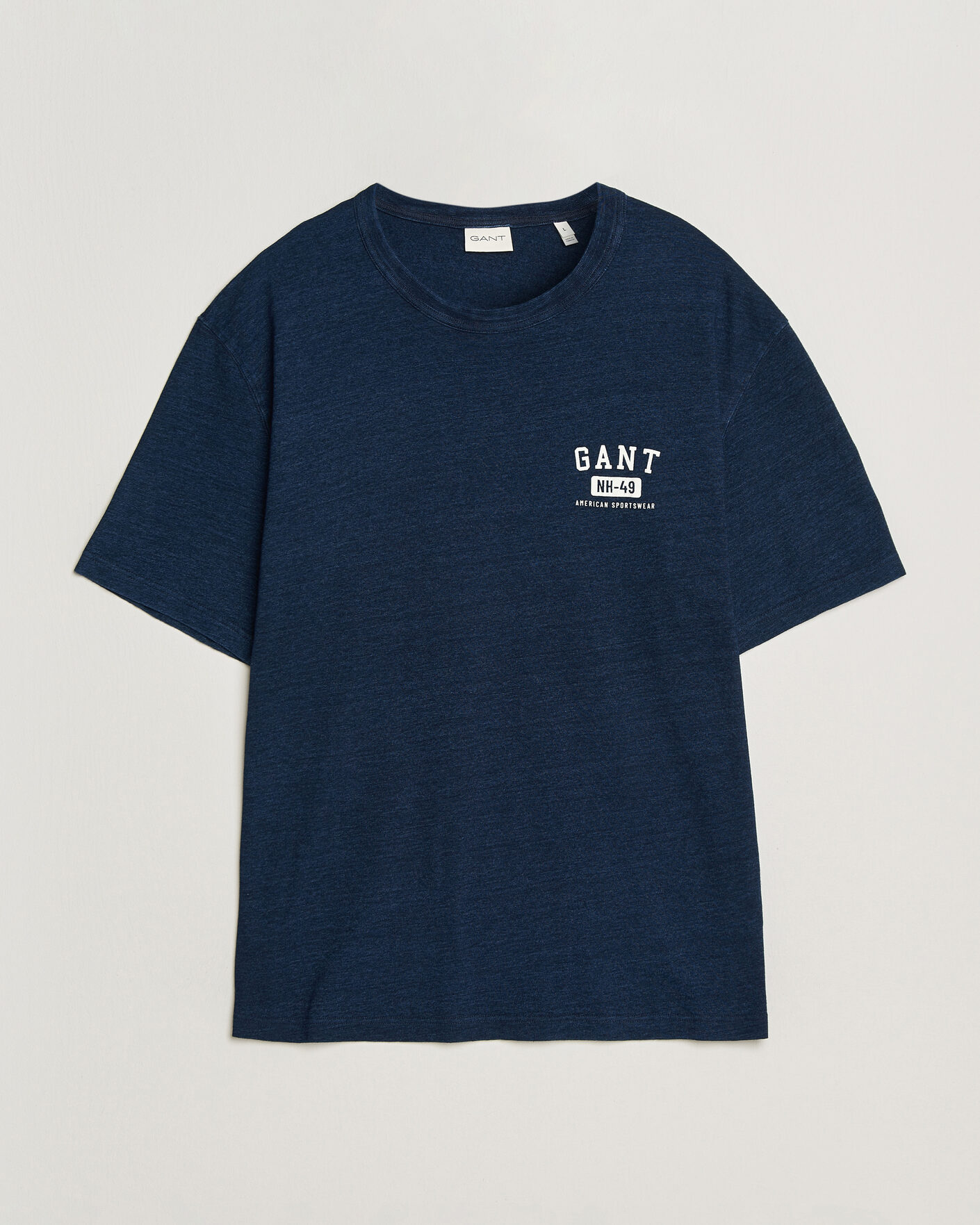 Hombres | Camisetas | Gant | Indigo Graphic T-Shirt Dark Blue