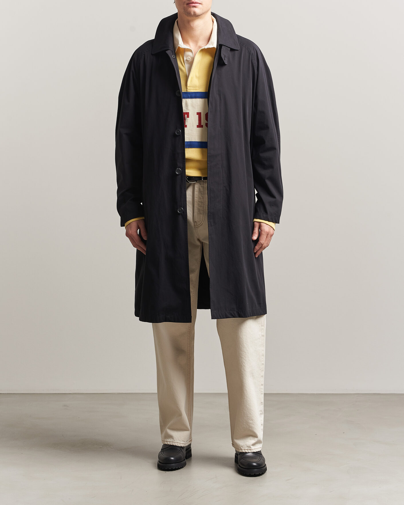 Hombres | Abrigos y chaquetas | GANT | Cotton Coat Black