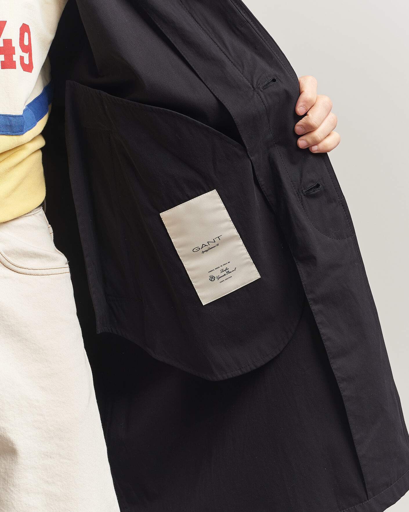 Hombres | Abrigos y chaquetas | Gant | Cotton Coat Black