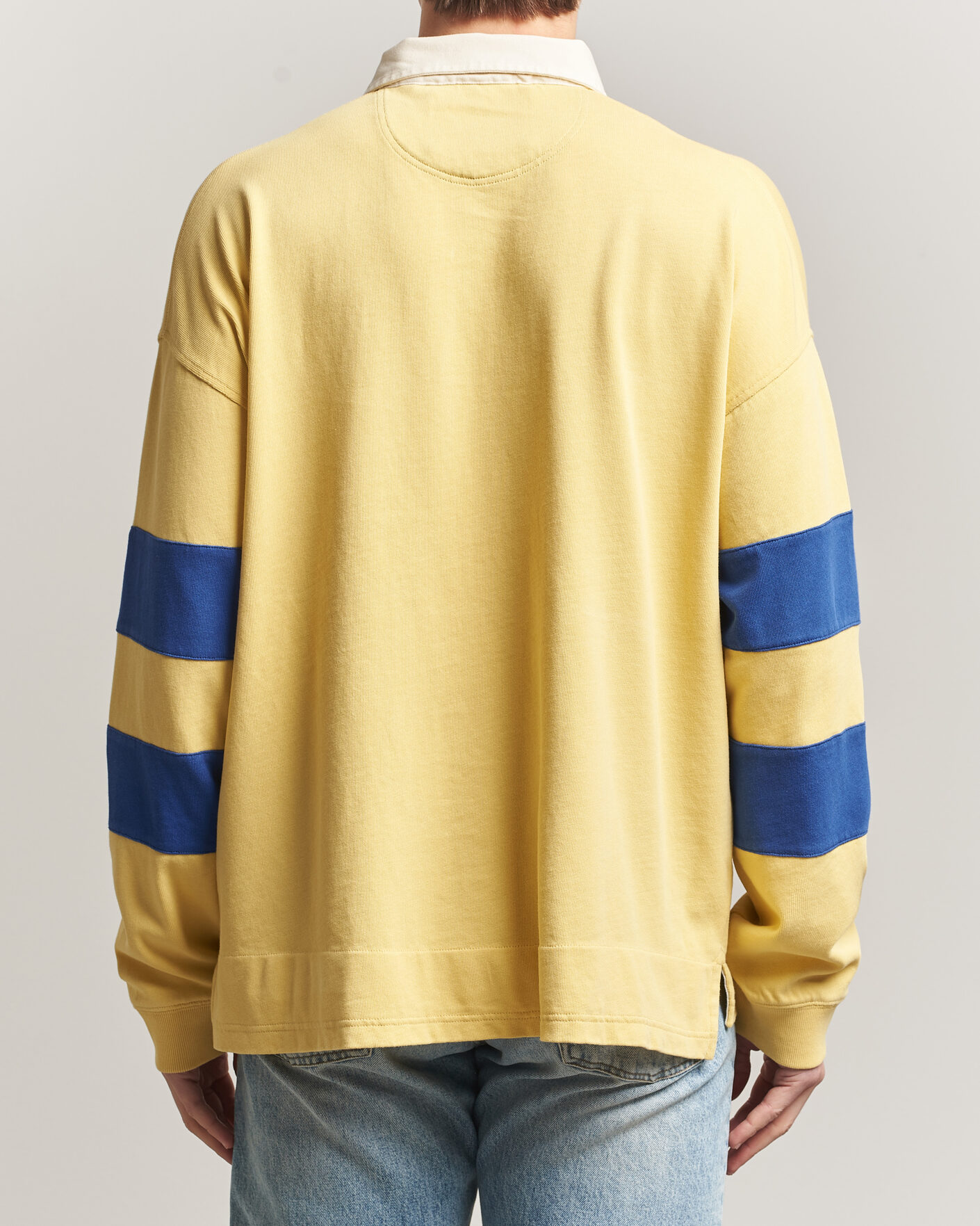 Hombres | Jerséis y prendas de punto | Gant | Heavy Rugger Light Mustard Yellow