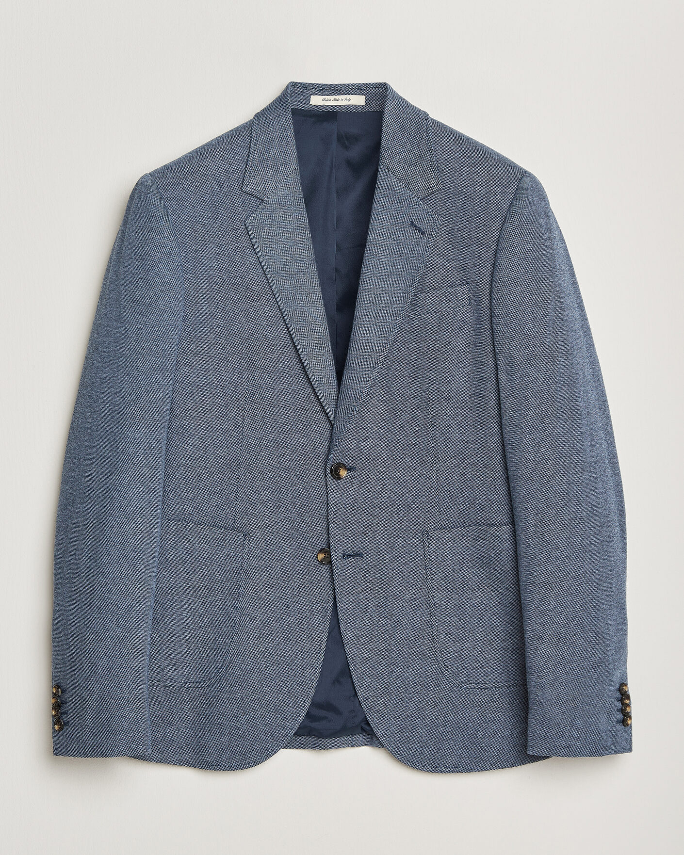 Hombres | Blazers | Gant | Two Tone Jersey Pique Blazer Salty Sea