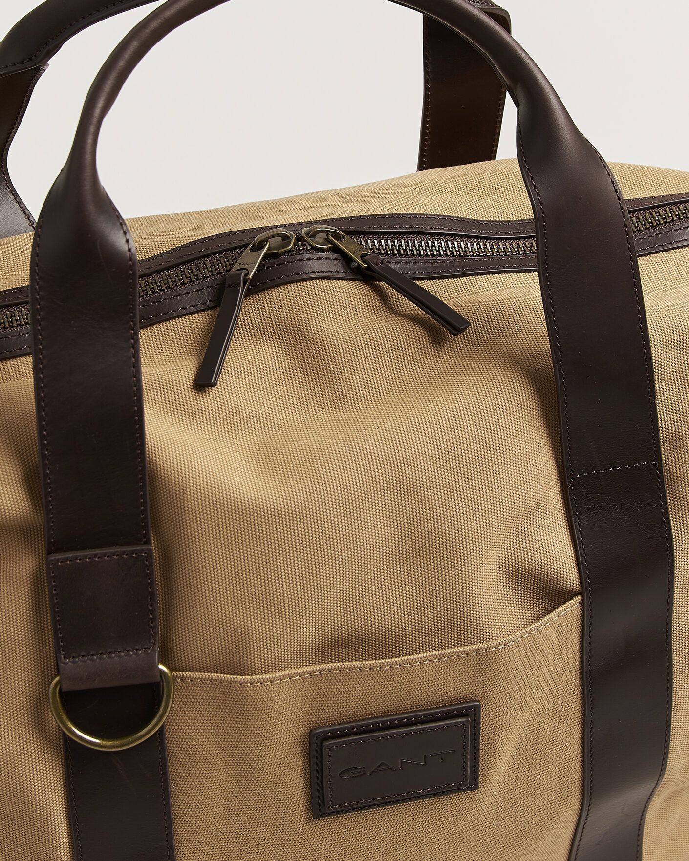 Hombres | Bolsos | Gant | Washed Canvas Duffle Bag Warm Khaki
