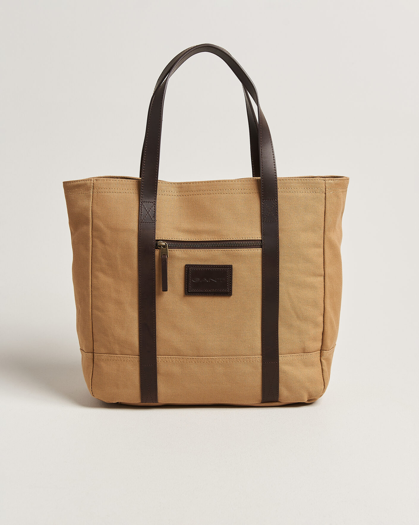 Hombres | Bolsos | GANT | Washed Canvas Tote Bag Warm Khaki