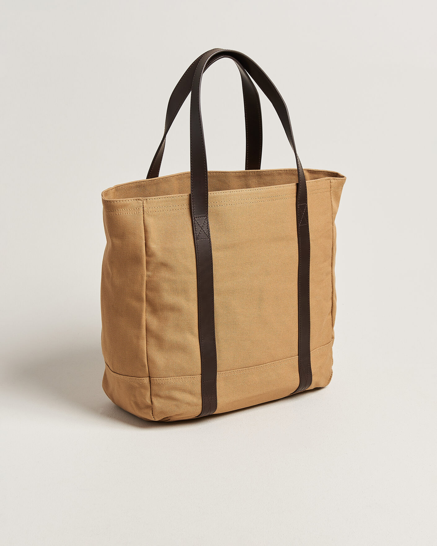 Hombres | Bolsos | GANT | Washed Canvas Tote Bag Warm Khaki