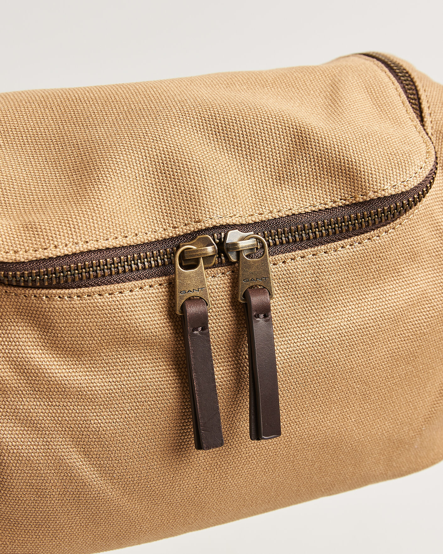 Hombres | Bolsos | GANT | Washed Canvas Washbag Warm Khaki