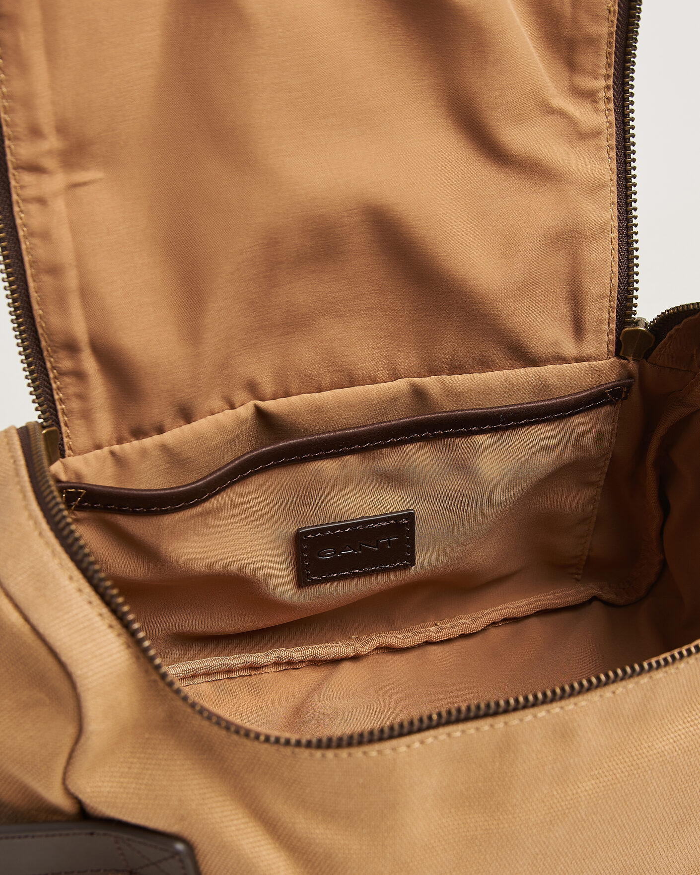 Hombres | Bolsos | GANT | Washed Canvas Washbag Warm Khaki