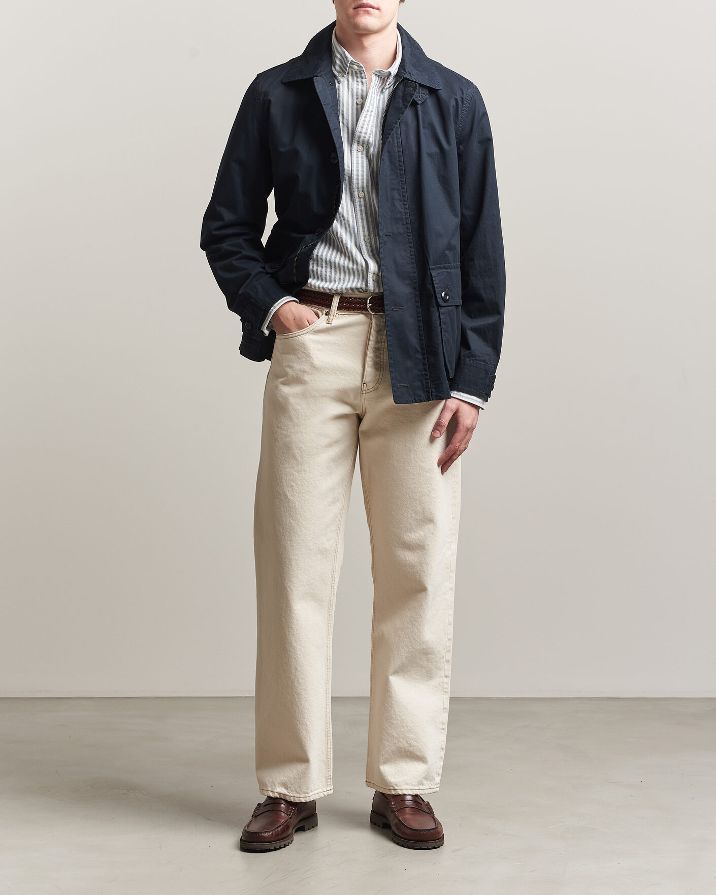 Hombres | Abrigos y chaquetas | GANT | Cotton Decker Jacket Black