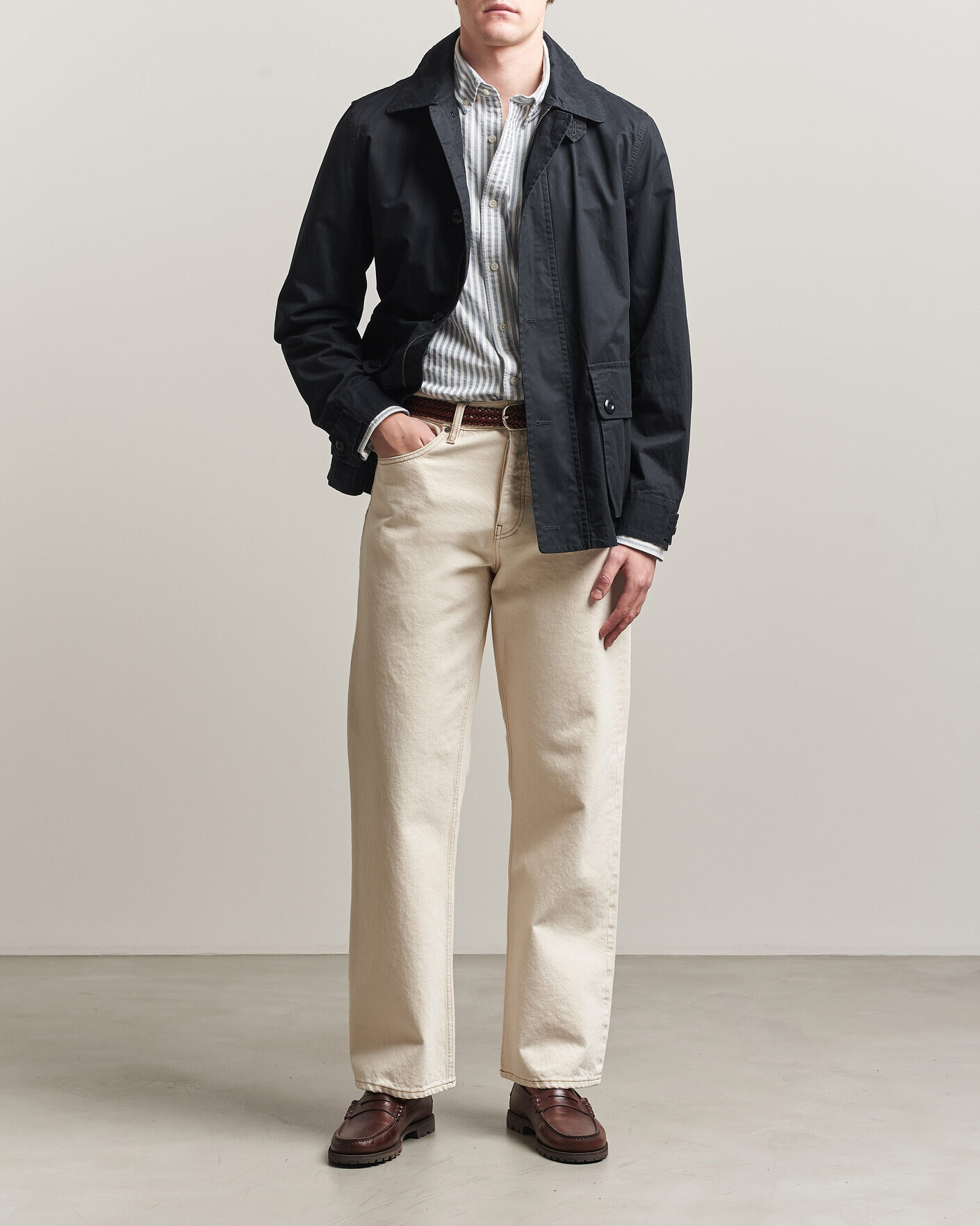 Hombres | Abrigos y chaquetas | Gant | Cotton Decker Jacket Black
