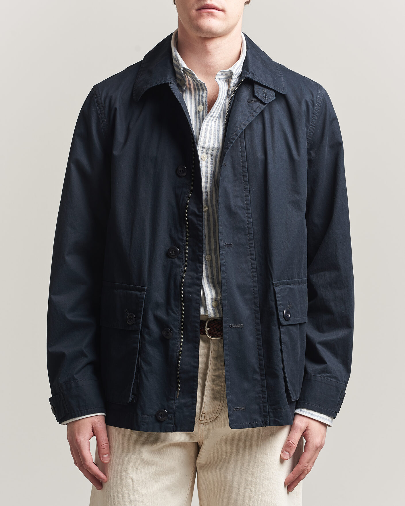 Hombres | Abrigos y chaquetas | GANT | Cotton Decker Jacket Black