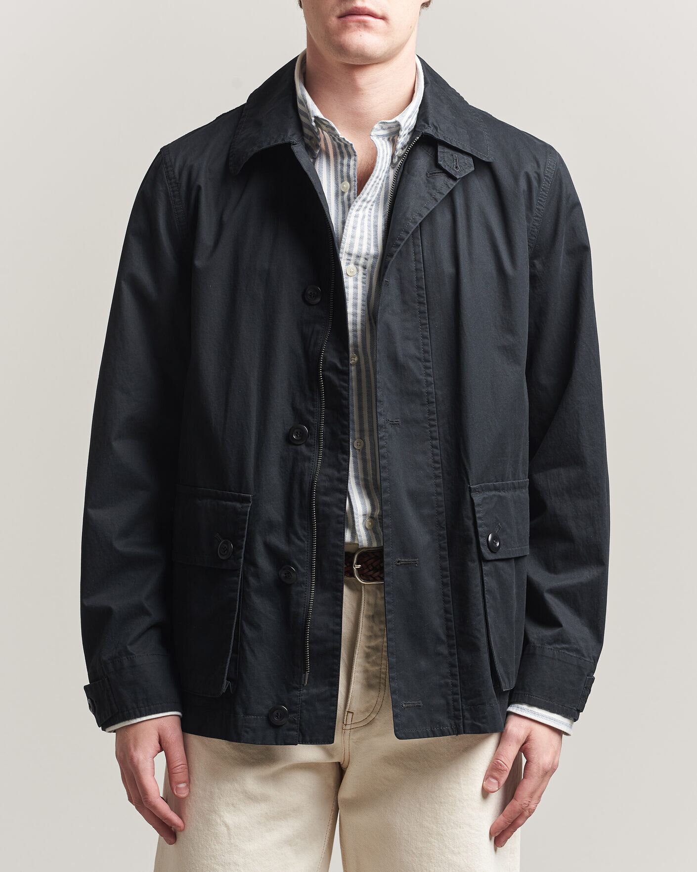 Hombres | Abrigos y chaquetas | Gant | Cotton Decker Jacket Black