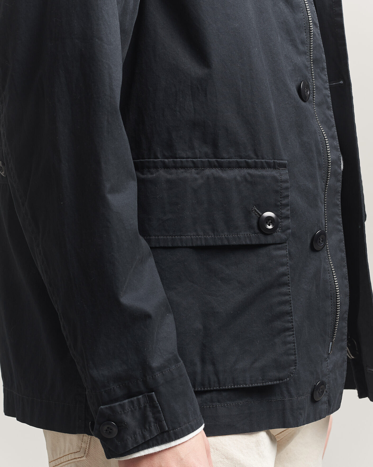 Hombres | Abrigos y chaquetas | Gant | Cotton Decker Jacket Black
