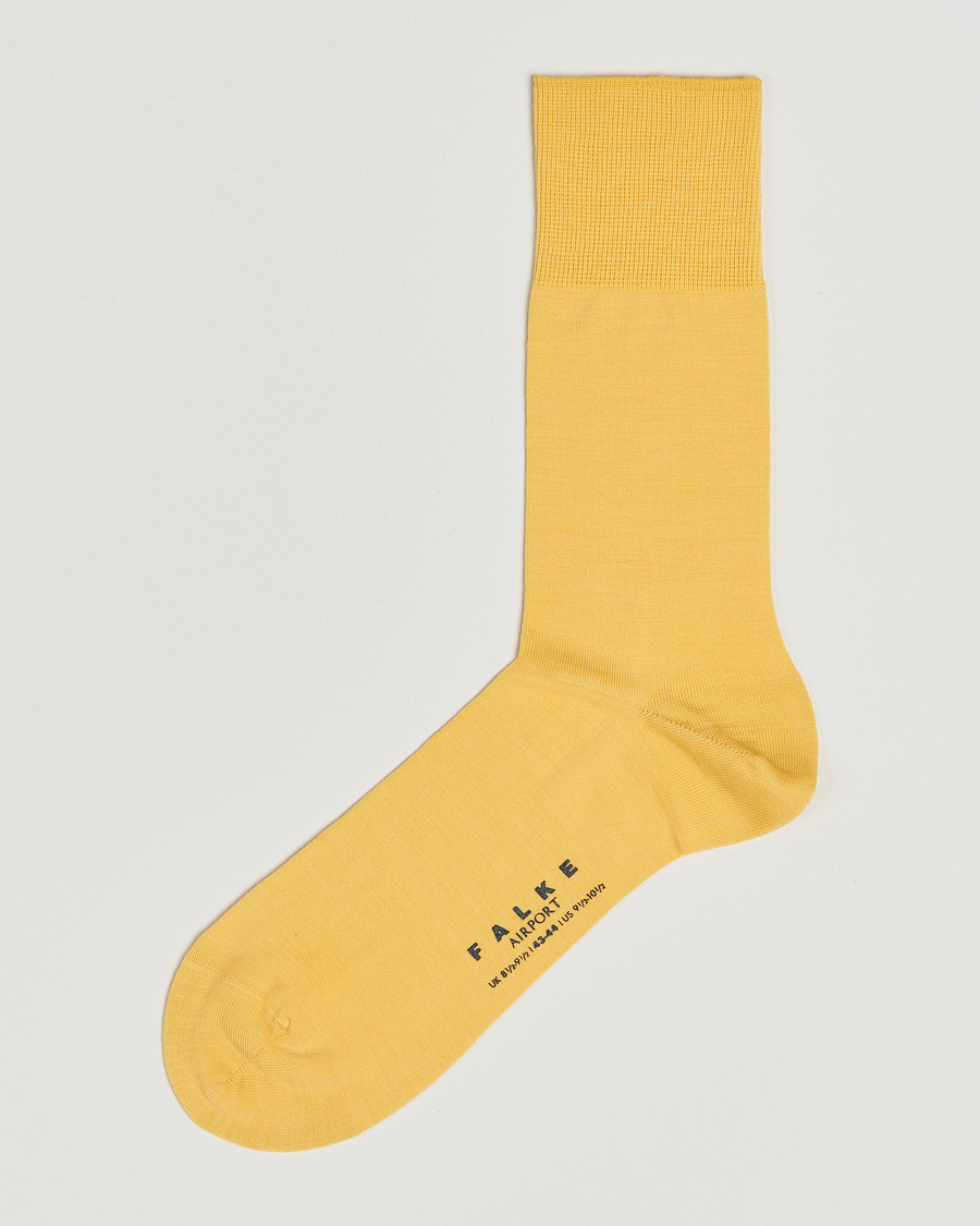Hombres | Ropa interior y calcetines | Falke | Airport Socks Banana Yellow