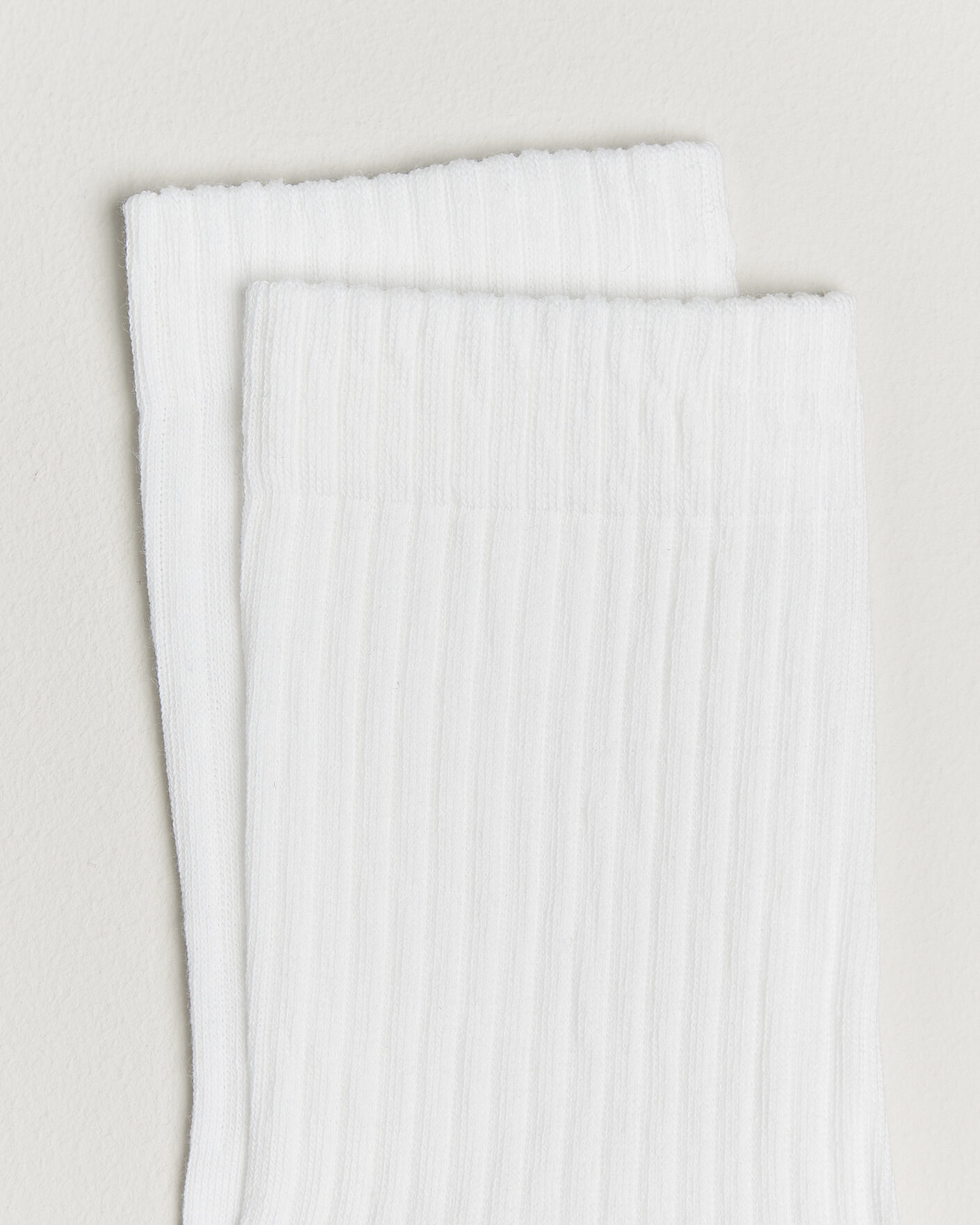 Hombres | Ropa interior y calcetines | Falke | Run Rib Crew Sock White