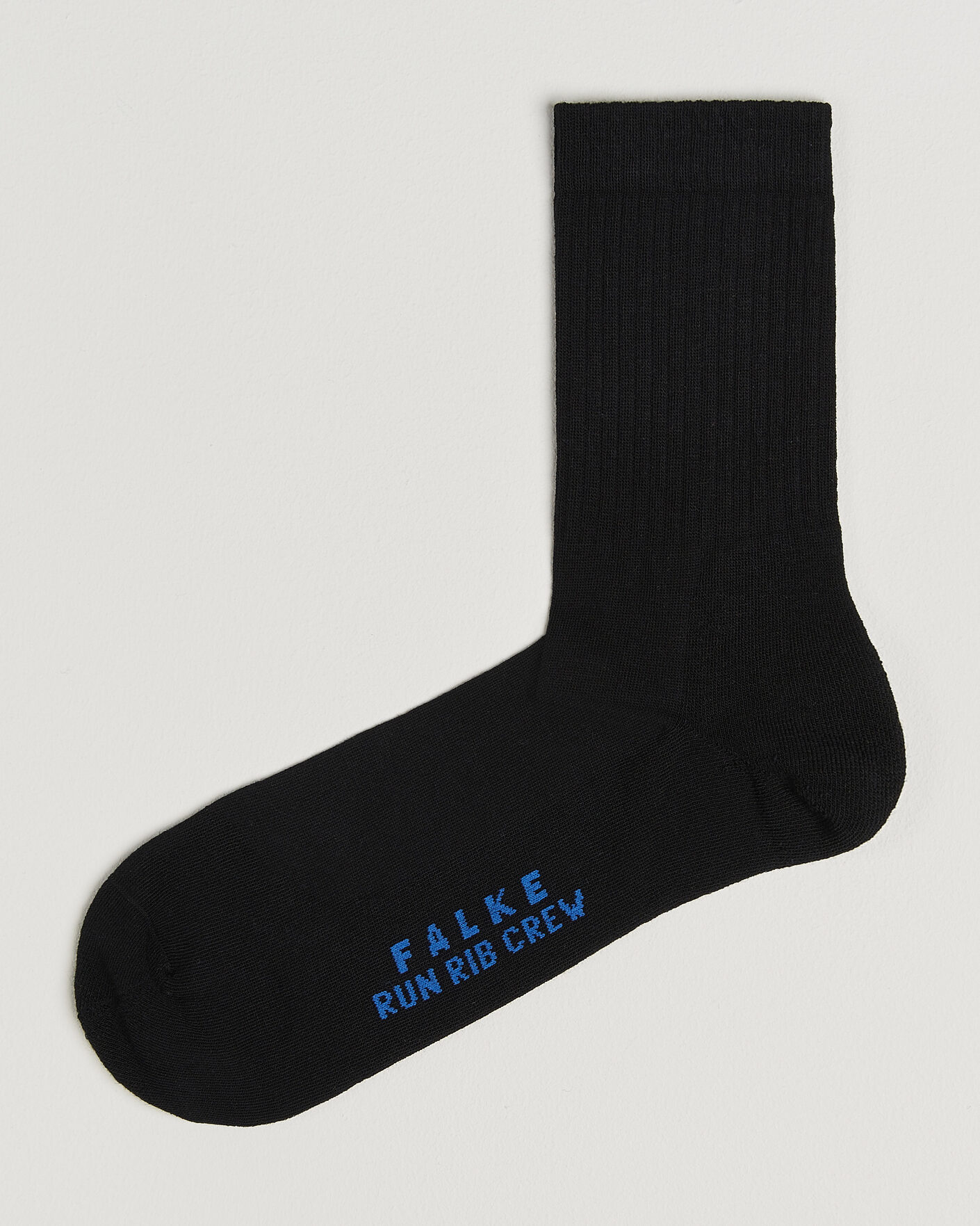 Hombres | Ropa interior y calcetines | Falke | Run Rib Crew Sock Black
