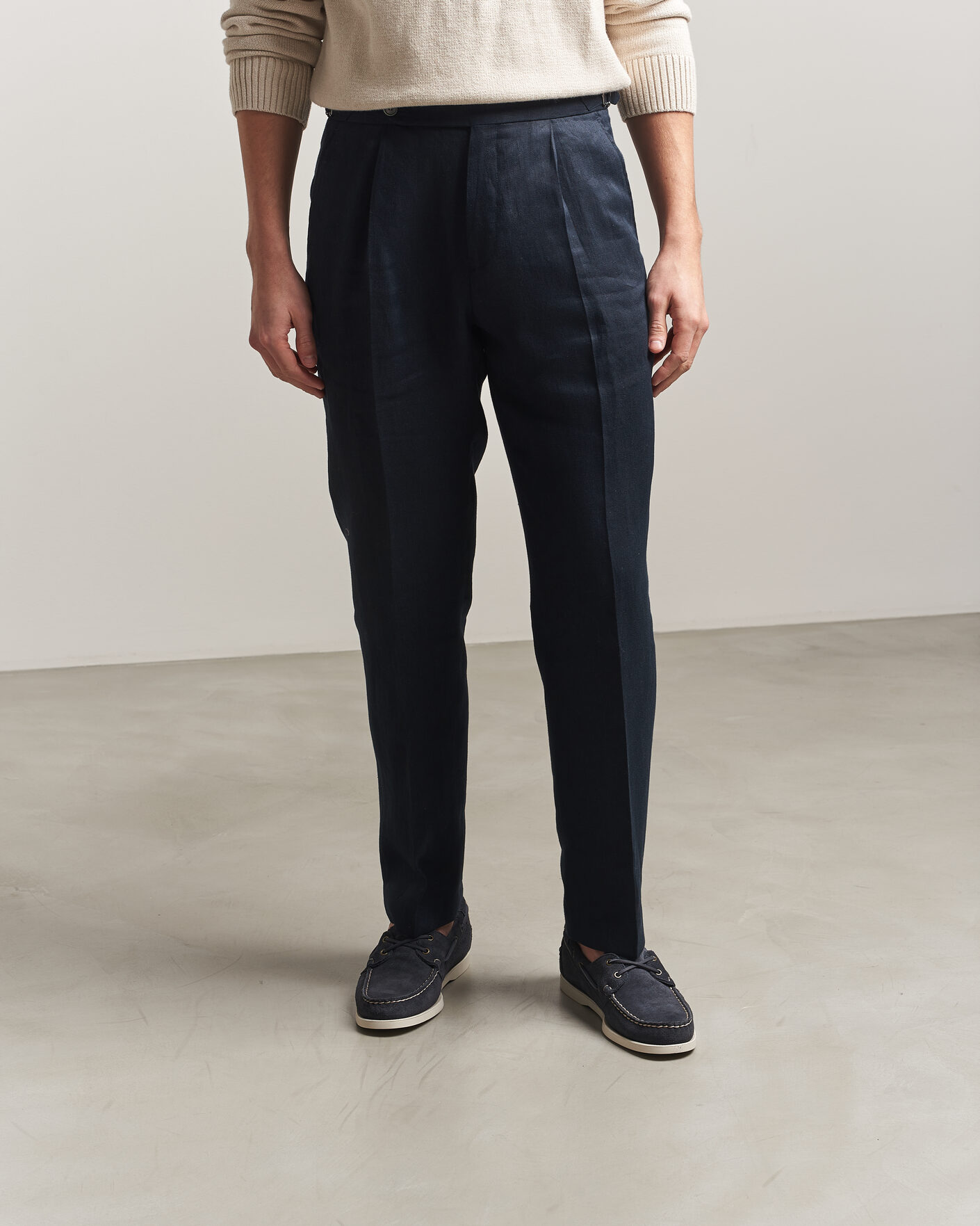 Hombres | Zapatos náuticos | Sebago | Docksides Suede Boat Shoe Blue Navy