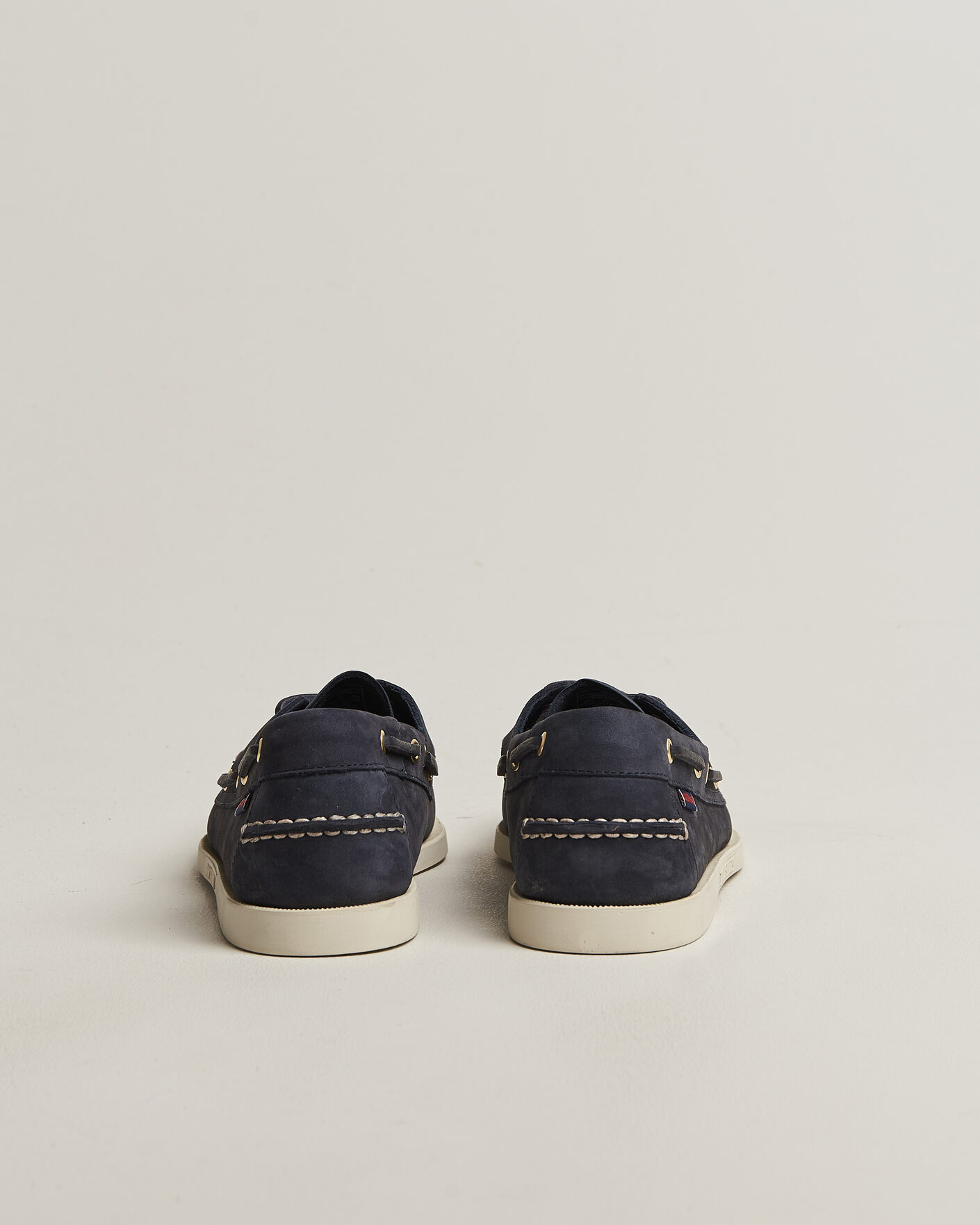 Hombres | Zapatos náuticos | Sebago | Docksides Portland Nubuck Boat Shoe Blue Navy