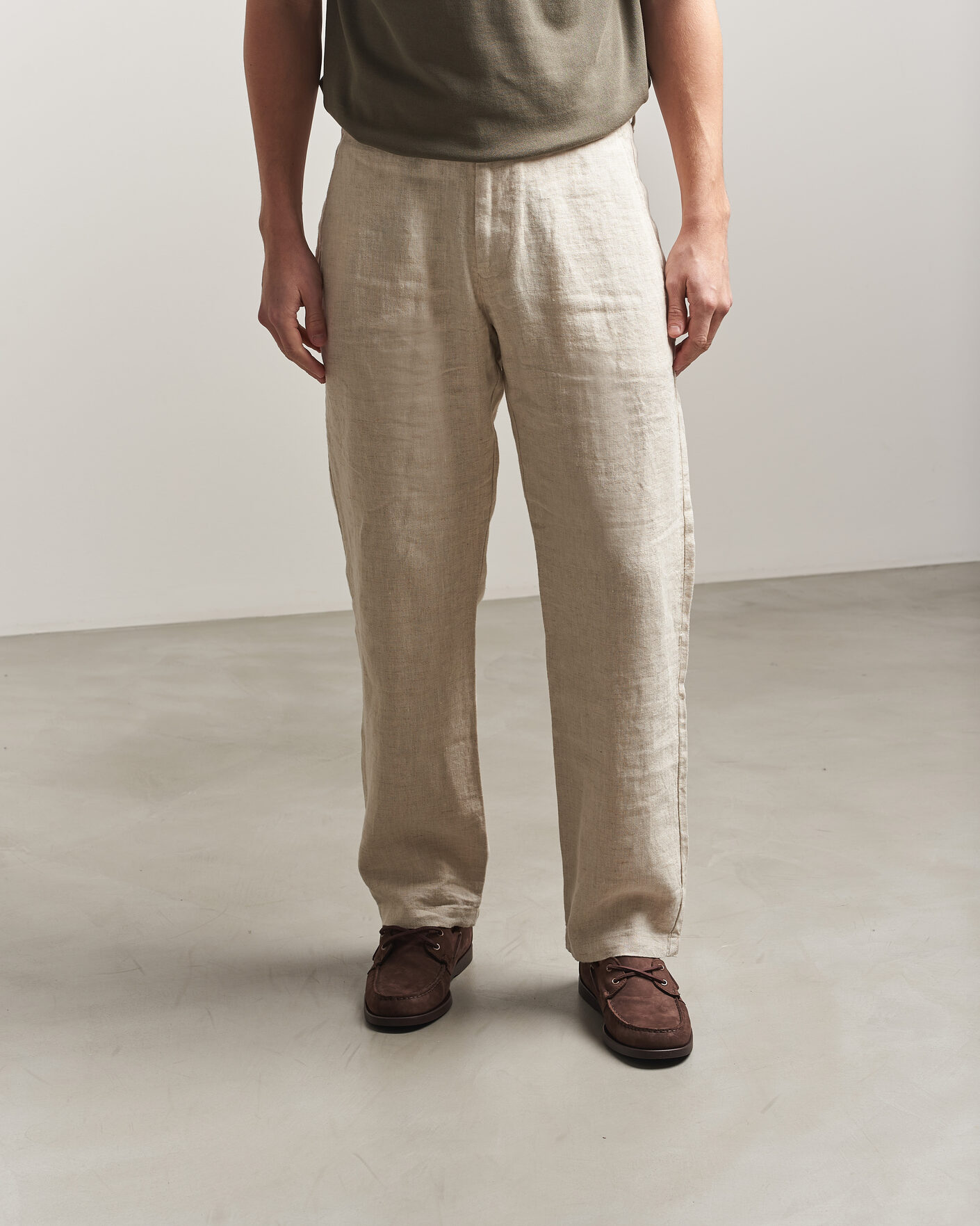 Hombres | Zapatos náuticos | Sebago | Docksides Portland Nubuck Boat Shoe Brown Taupe