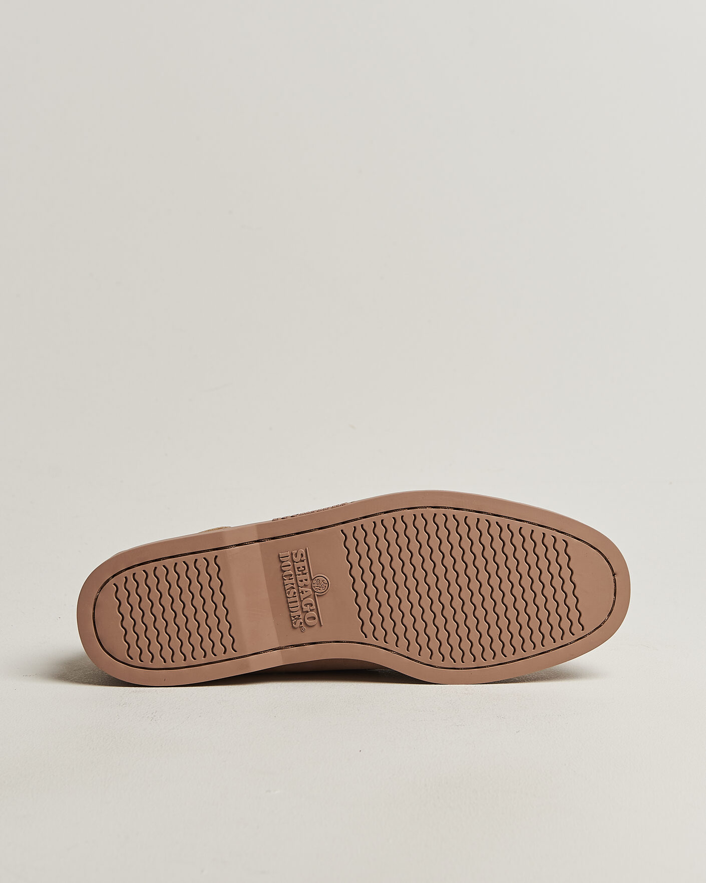Hombres | Zapatos náuticos | Sebago | Docksides Portland Nubuck Boat Shoe Beige Taupe