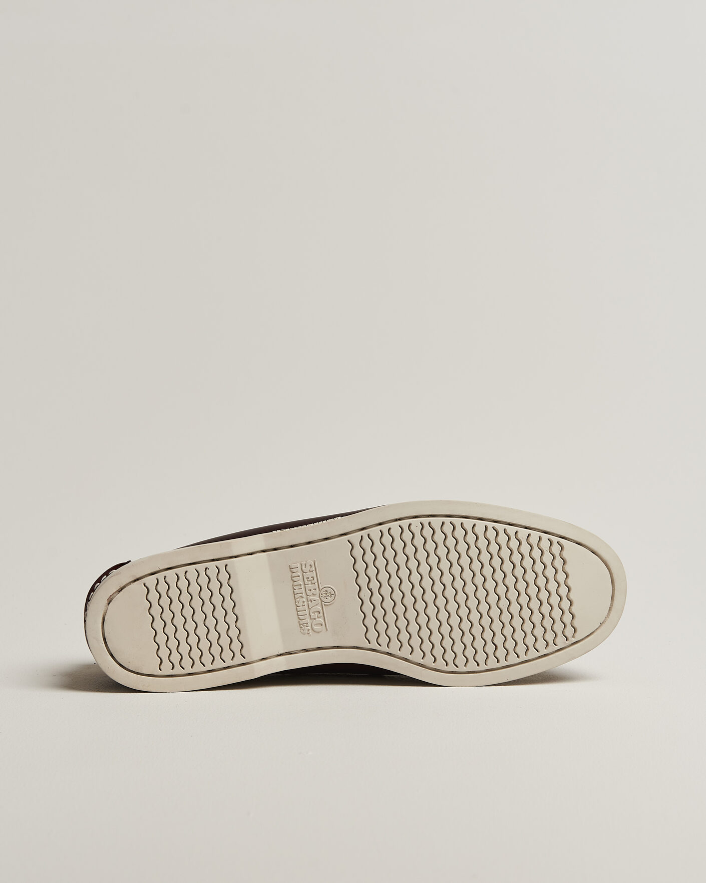 Hombres | Zapatos náuticos | Sebago | Docksides Portland Waxed Boat Shoe Dark Brown