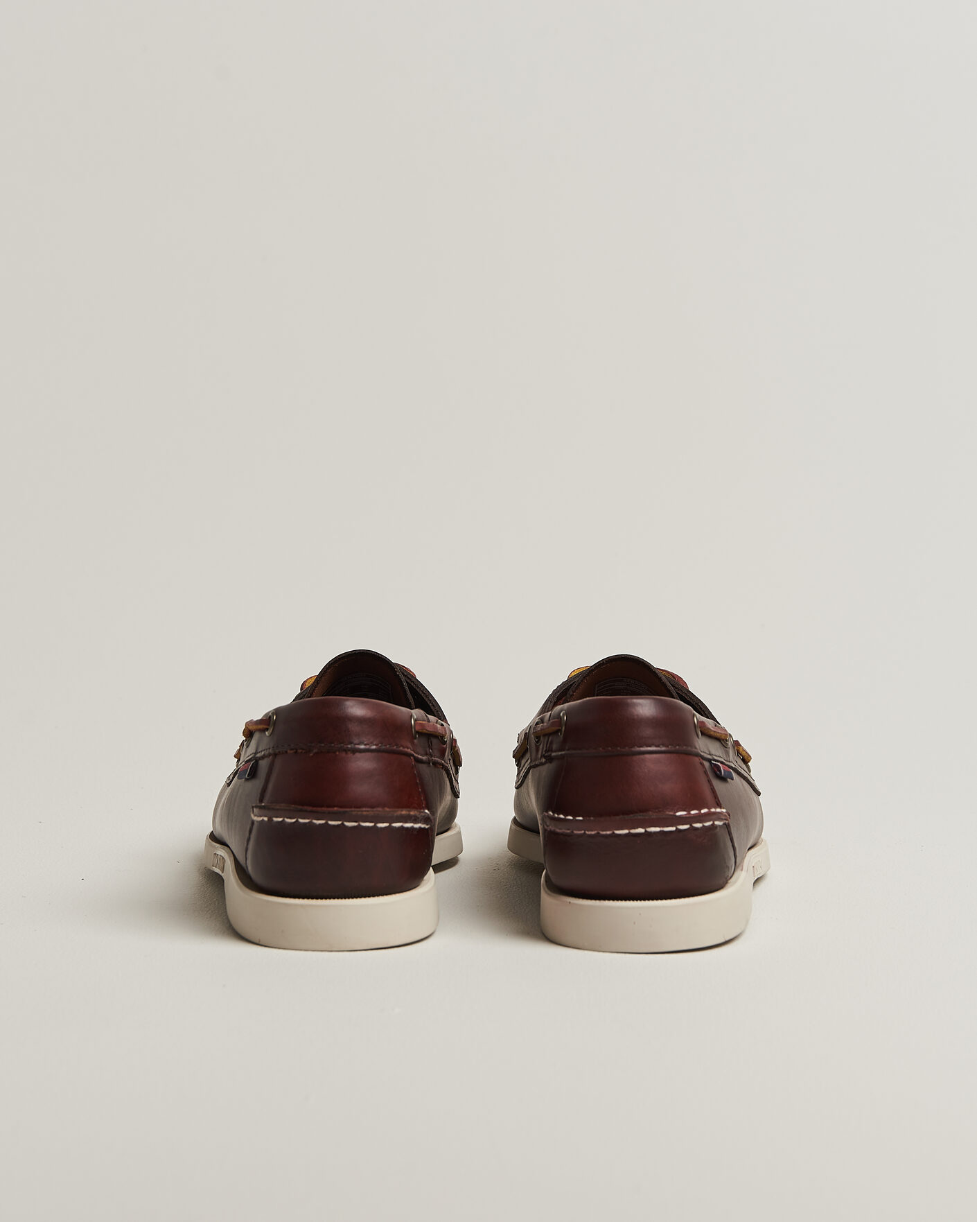 Hombres | Zapatos náuticos | Sebago | Docksides Portland Waxed Boat Shoe Dark Brown