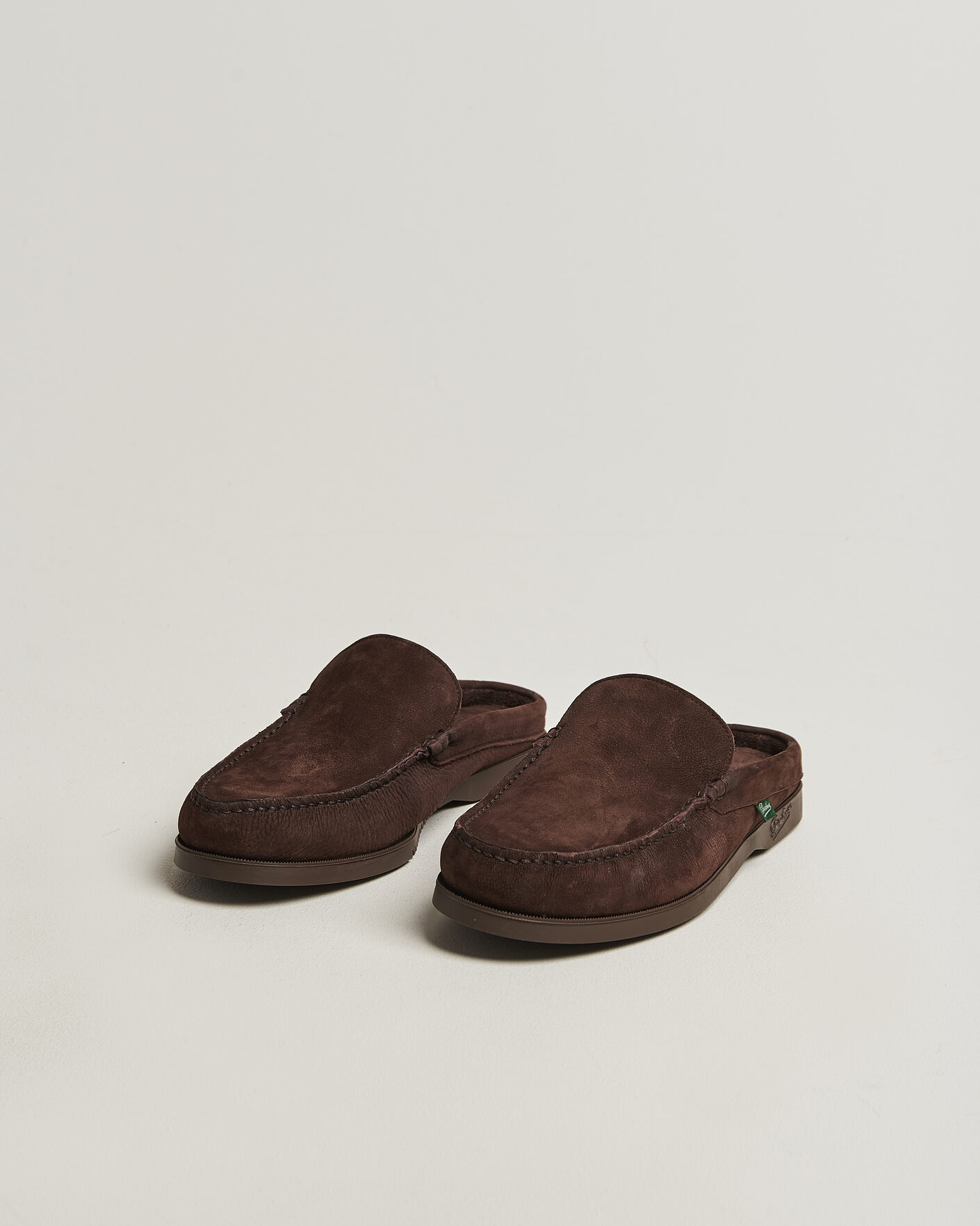 Hombres | Sandalias y chanclas | Paraboot | Bahamas Slipper Chocolate Nubuck