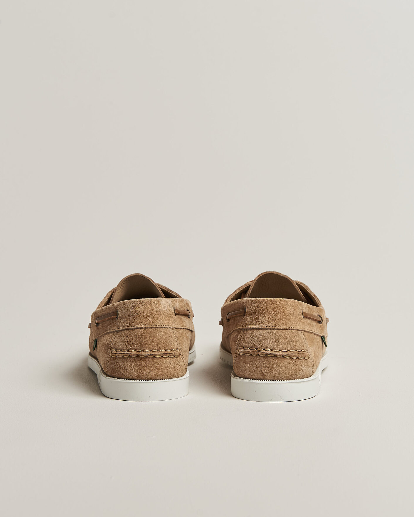 Hombres | Zapatos náuticos | Paraboot | Barth Boat Shoe Beige Suede