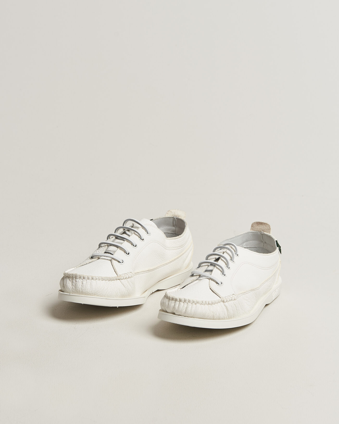 Hombres | Zapatillas | Paraboot | Malibu Sneaker White Deerskin
