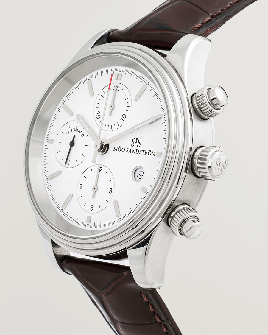 Hombres | Pre-Owned & Vintage Watches | Sjöö Sandström Pre-Owned | Royal Steel Chrono 