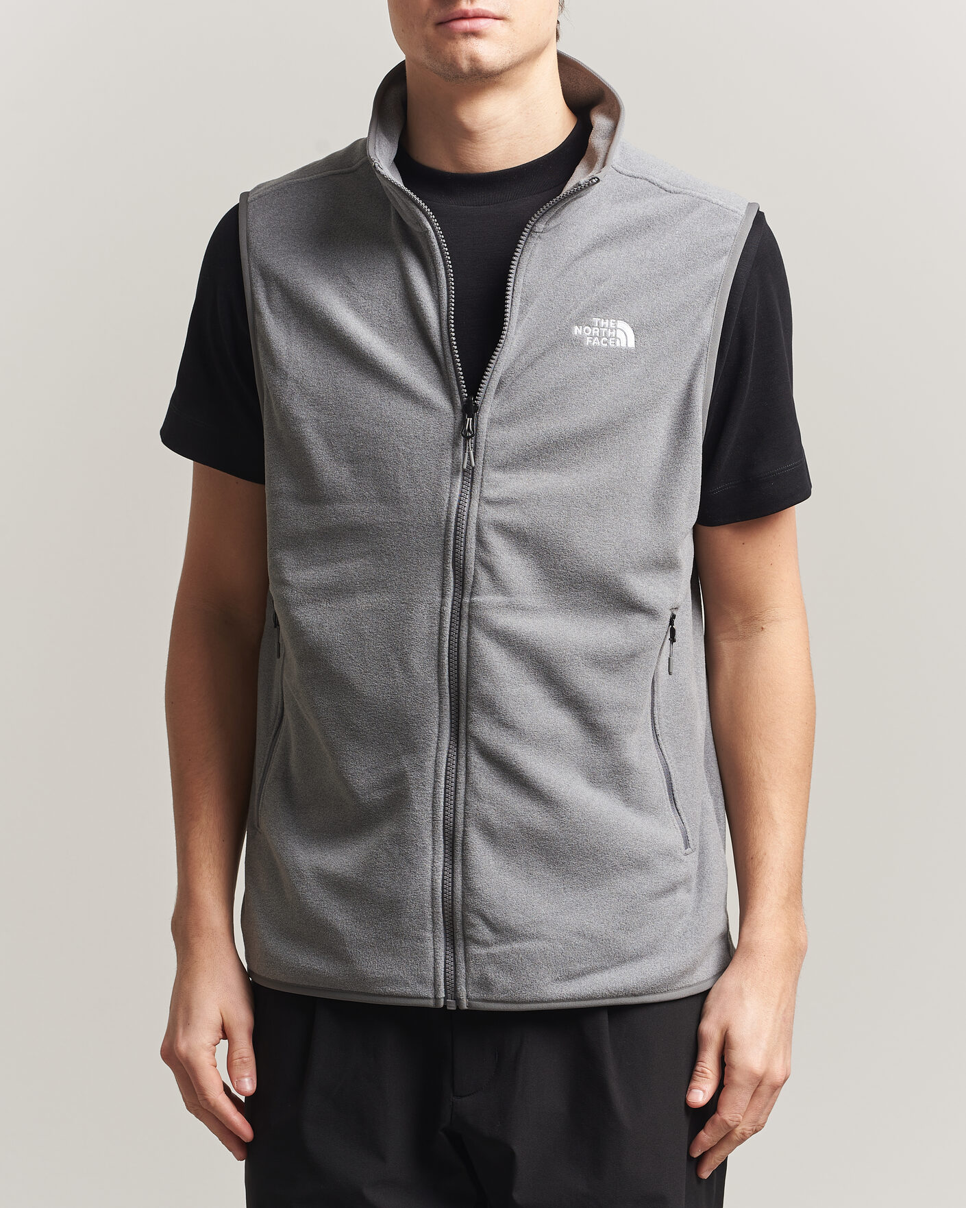 Hombres | Jerséis y prendas de punto | The North Face | Glacier Fleece Vest Grey