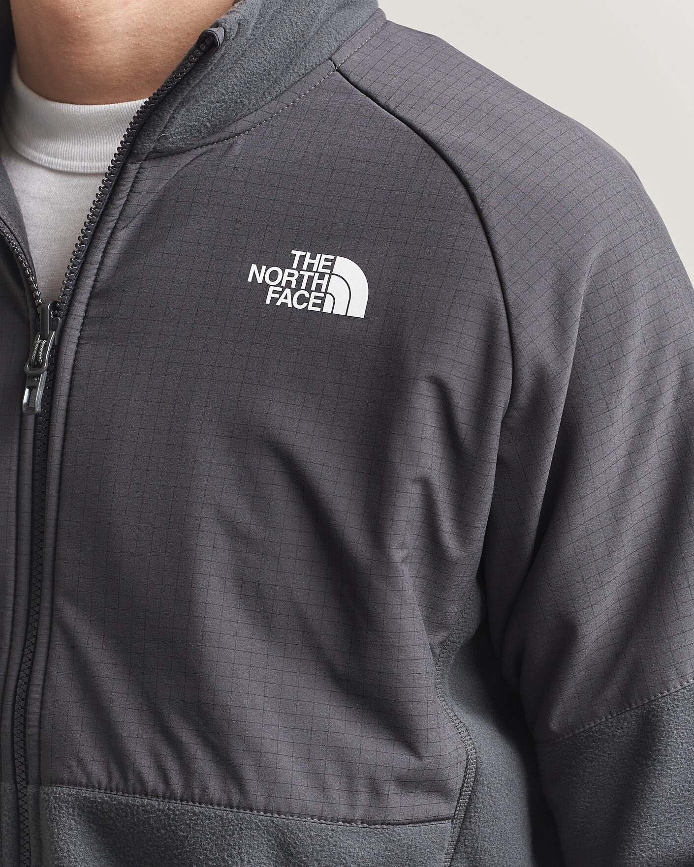 Hombres | Jerséis y prendas de punto | The North Face | Glacier Hybrid Fleece Black