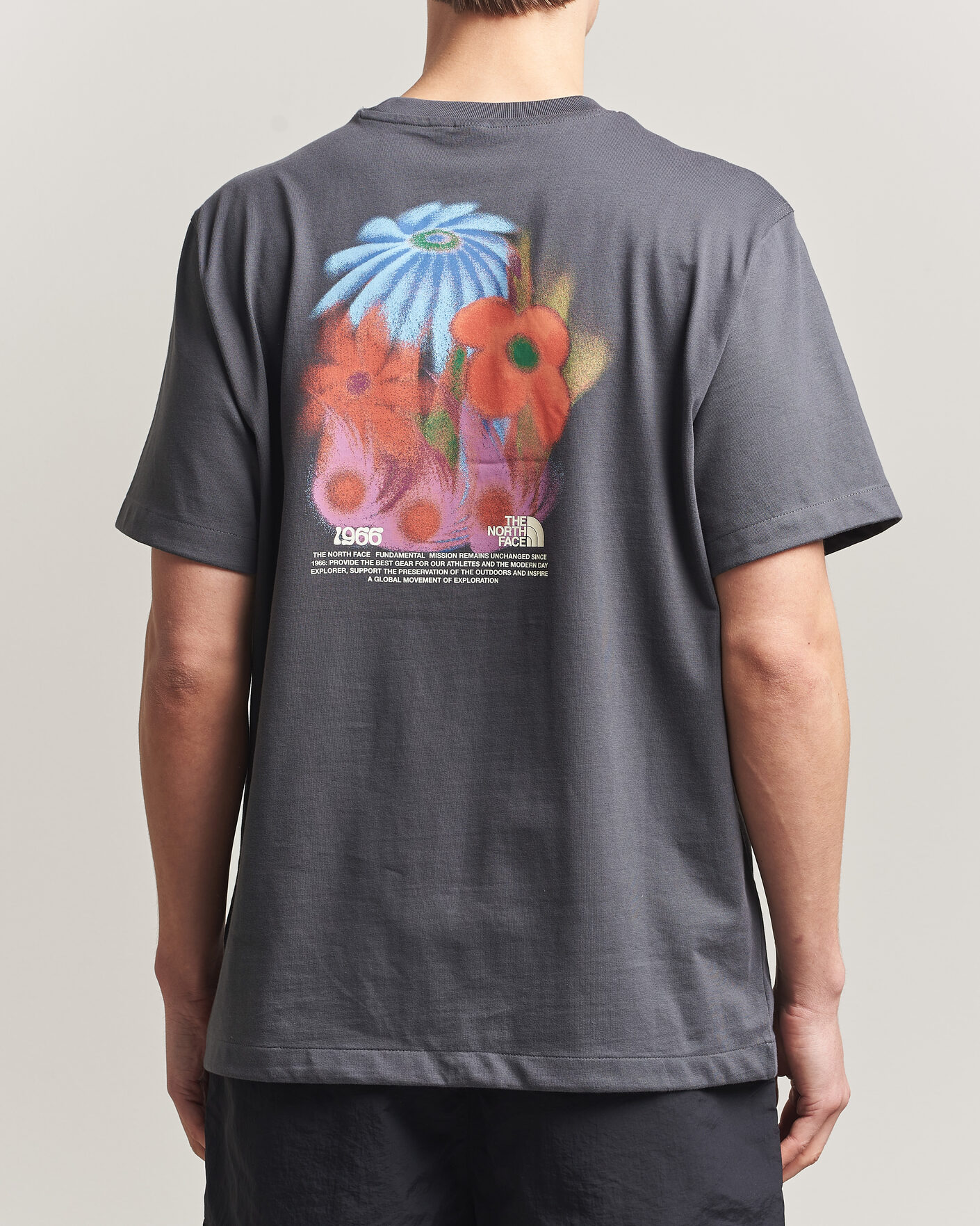 Hombres | Camisetas | The North Face | 1966 Printed T-Shirt Anthracite Grey